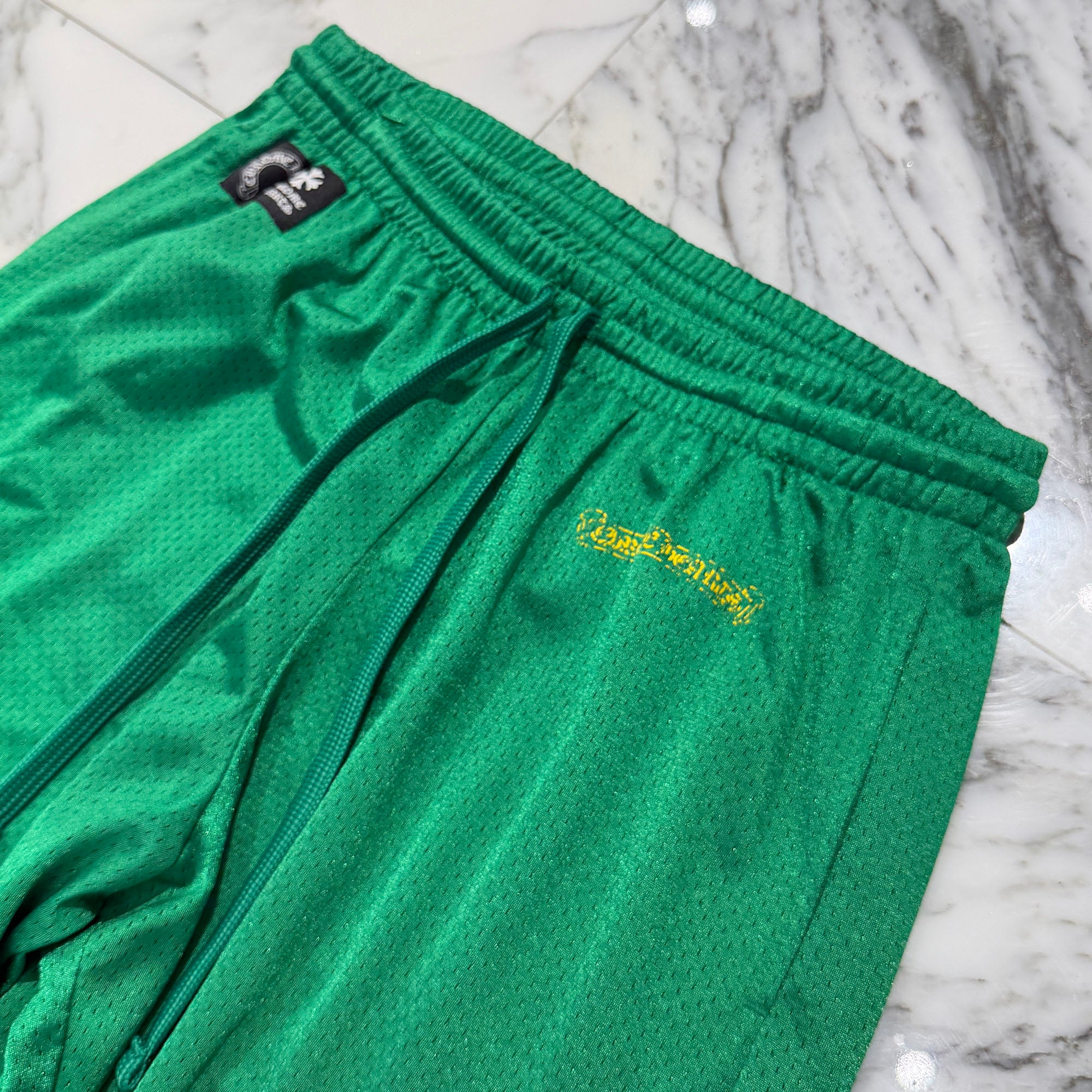 CHROME HEARTS Mesh Varsity Long Pants Size L クロムハーツ メッシュ ヴァーシティー ロングパンツ サイズL