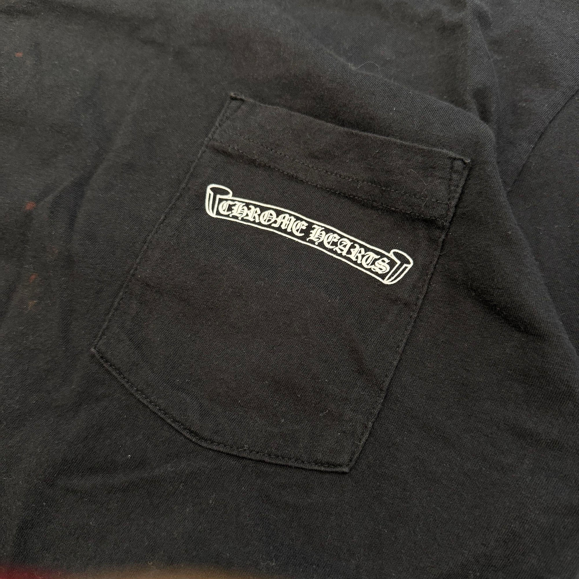 CHROME HEARTS Back Scroll Tee Size M クロムハーツ バックスクロール Tシャツ サイズM