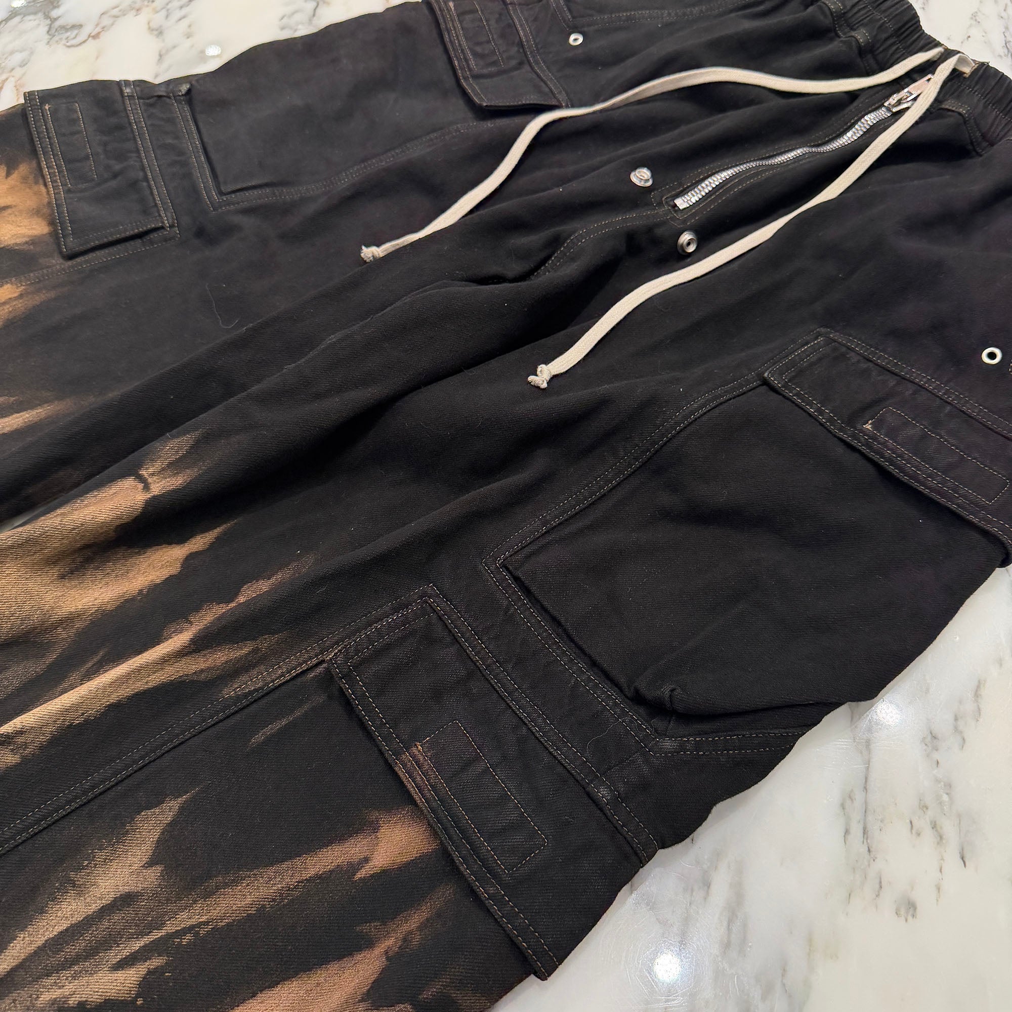 Rick Owens 2024AW DRKSHDW Double Cargo Jumbo Belas Pants DS02D2324-BSUN Size XL リックオウエンス ダークシャドウ ダブルカーゴ ジャンボベラス パンツ サイズXL