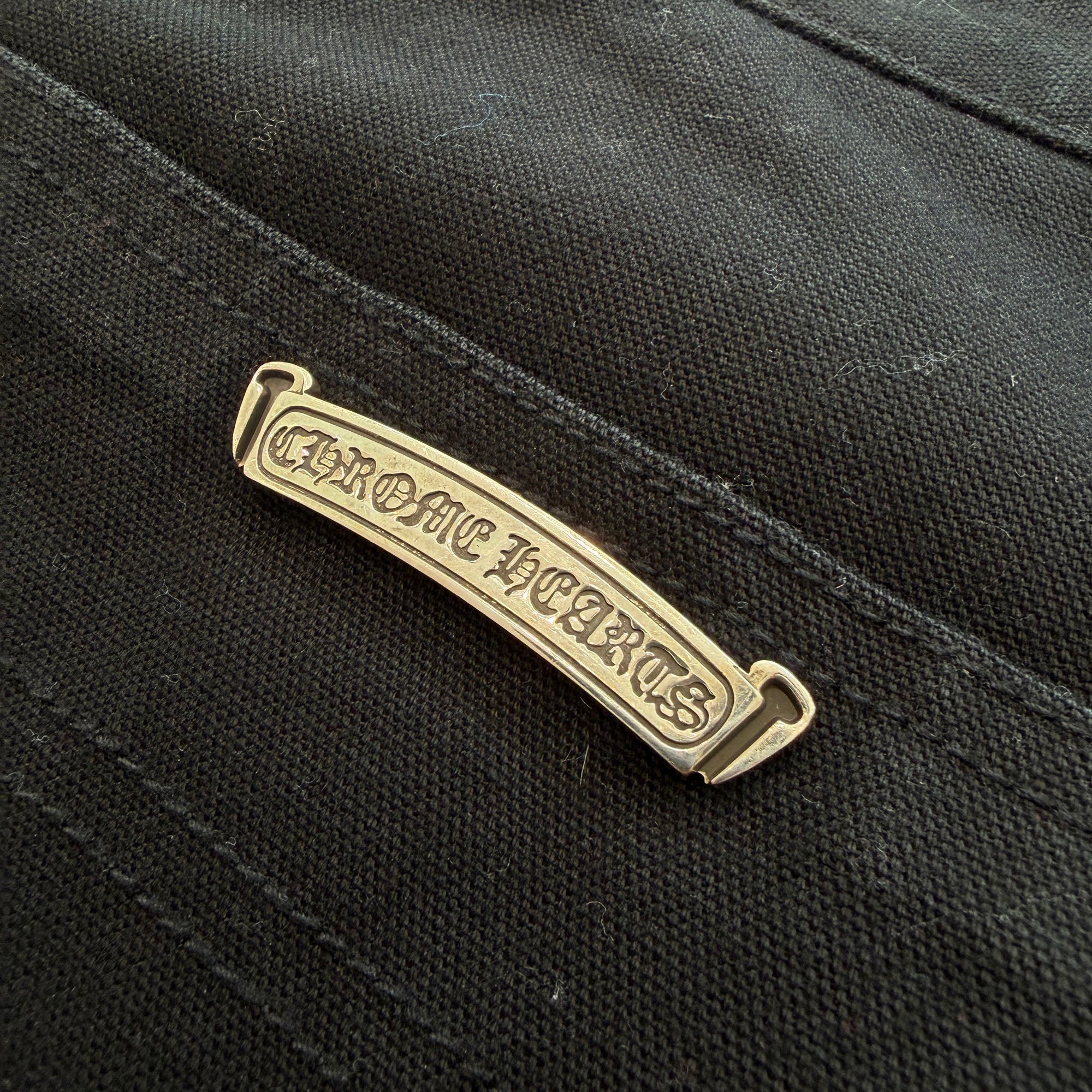 CHROME HEARTS Carpenter Cross Ball Button Denim Pants Size 34 クロムハーツ カーペンター クロスボールボタン デニムパンツ サイズ34