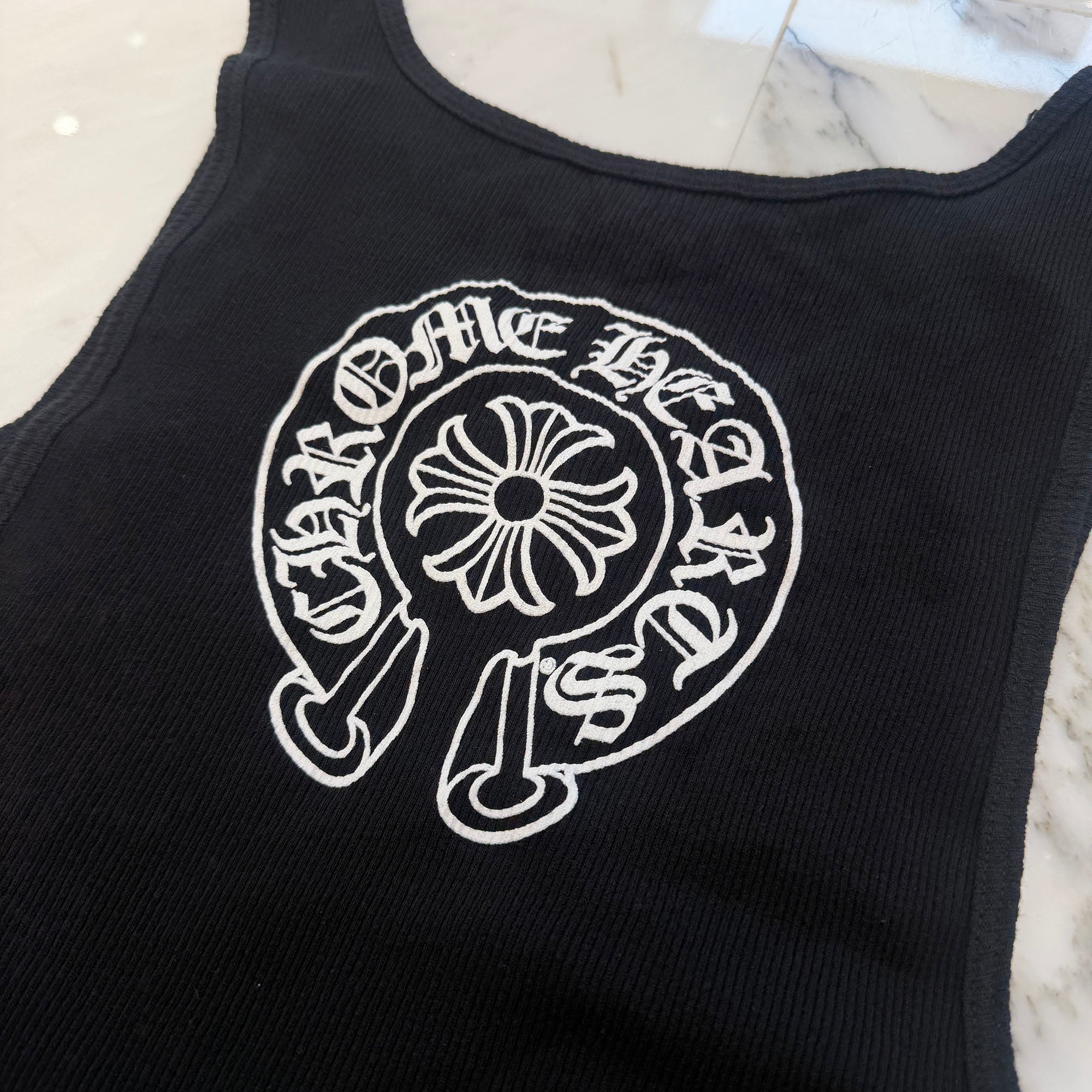 CHROME HEARTS Horseshoe Logo Tank Top Size XL クロムハーツ ホースシュー ロゴ タンクトップ サイズXL