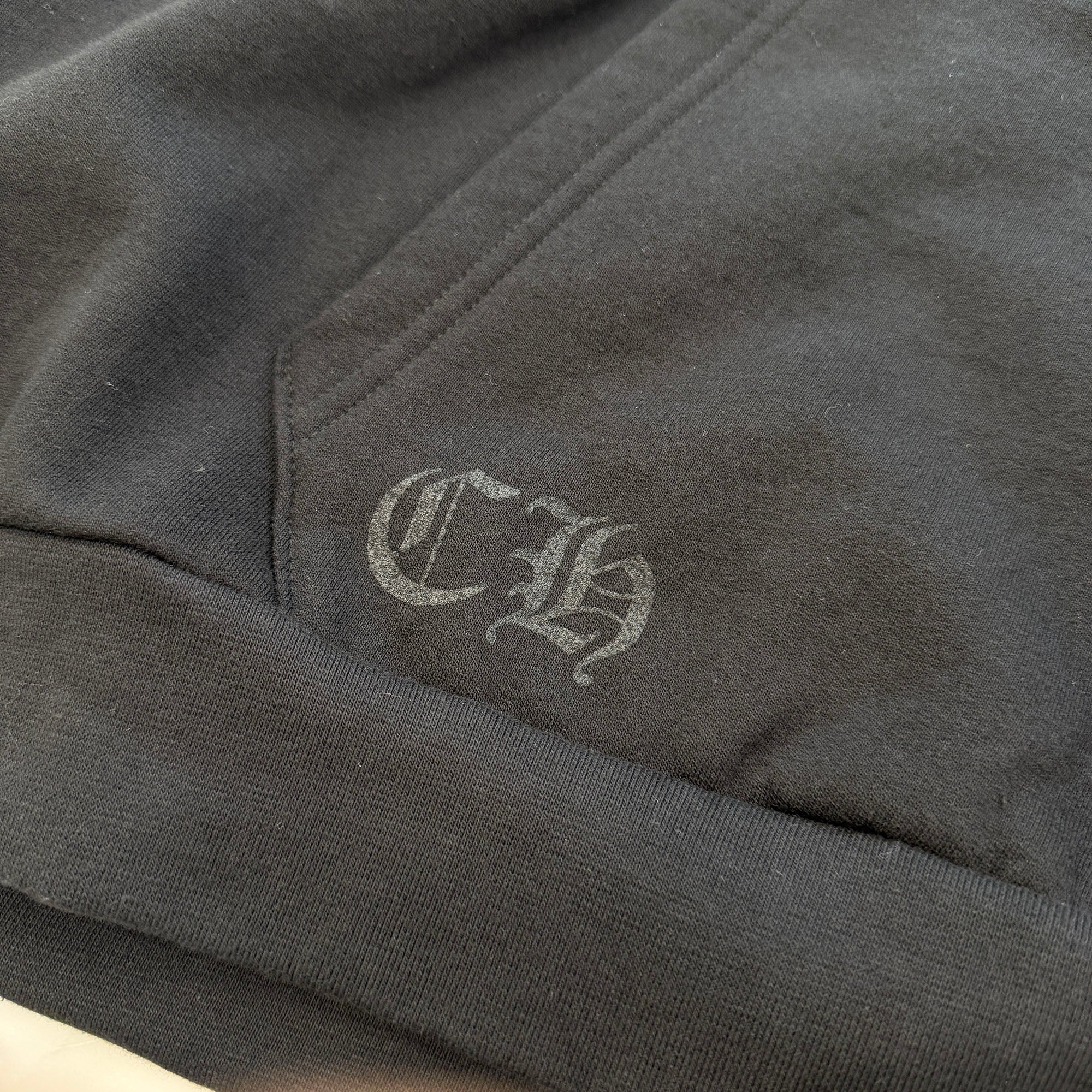 CHROME HEARTS Vertical Logo Pullover Hoodie Size XXL クロムハーツ ヴァーティカルロゴ プルオーバーフーディー サイズXXL