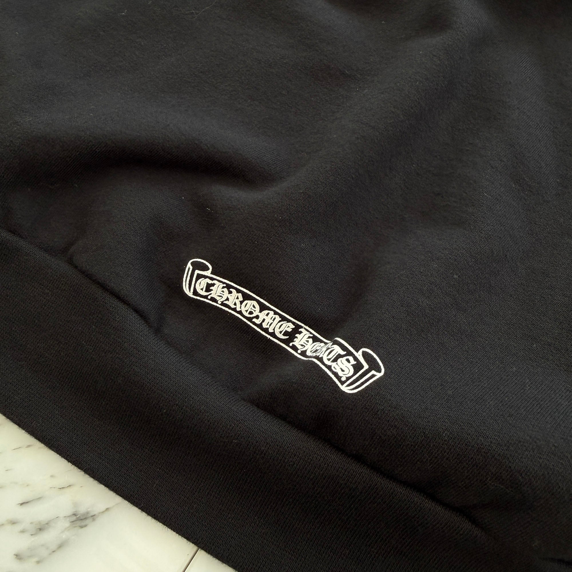 CHROME HEARTS 1988 Vertical Logo Pullover Hoodie Size XL クロムハーツ 1988 ヴァーティカルロゴ プルオーバーフーディー サイズXL