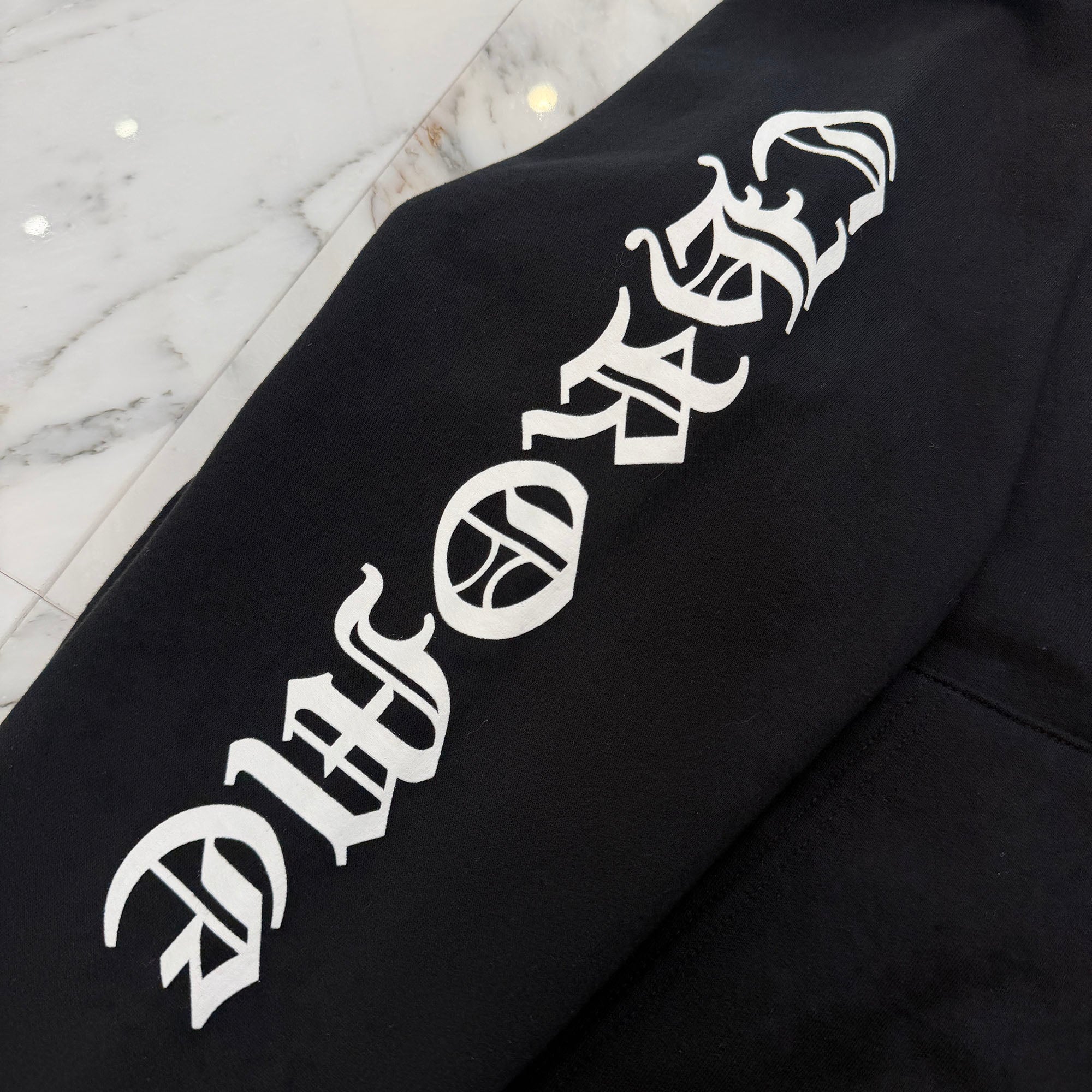 CHROME HEARTS Vertical Logo Pullover Hoodie Size XXL クロムハーツ ヴァーティカルロゴ プルオーバーフーディー サイズXXL