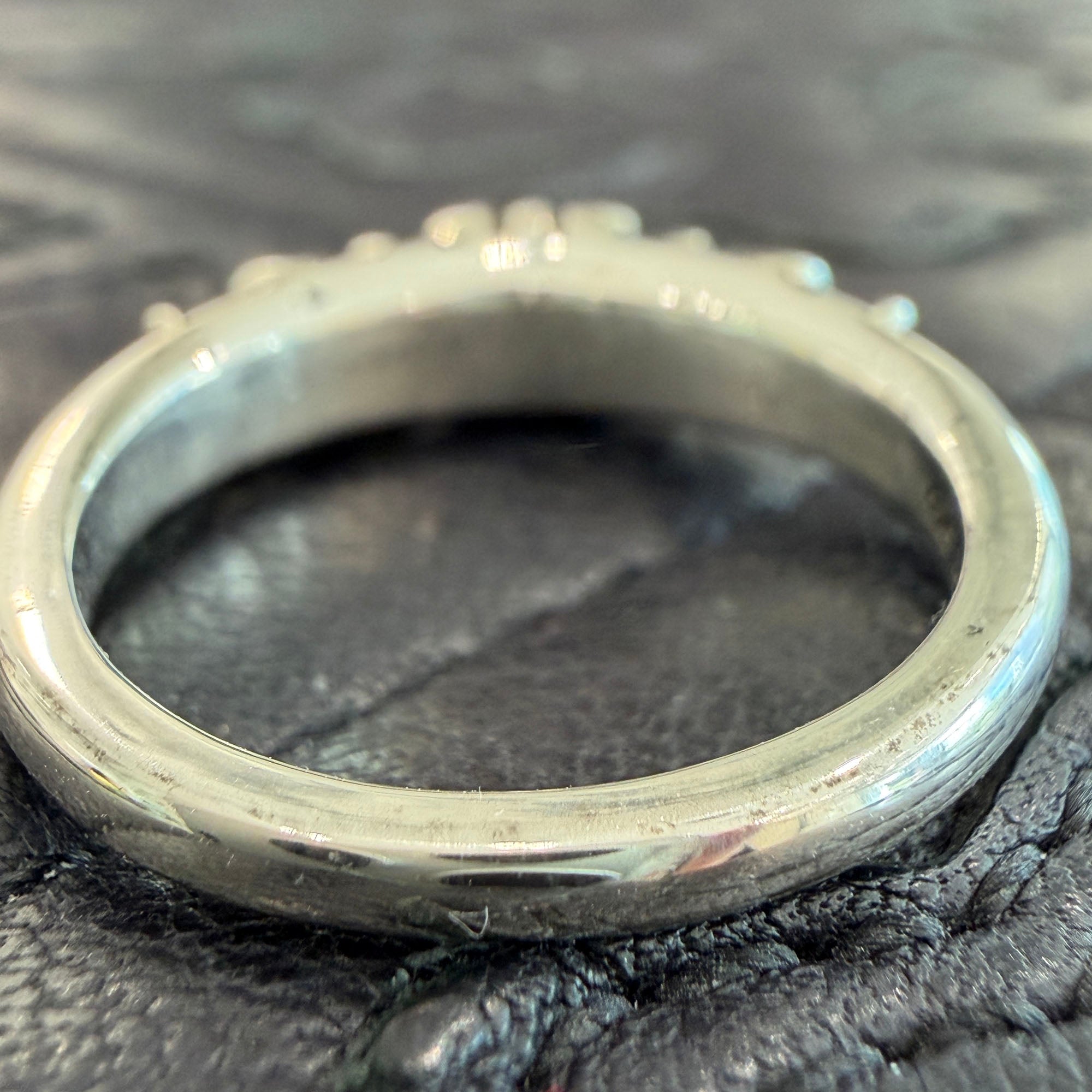 CHROME HEARTS Baby Classic Floral Cross Ring 18号 クロムハーツ ベイビークラシック フローラルクロス リング サイズ18号