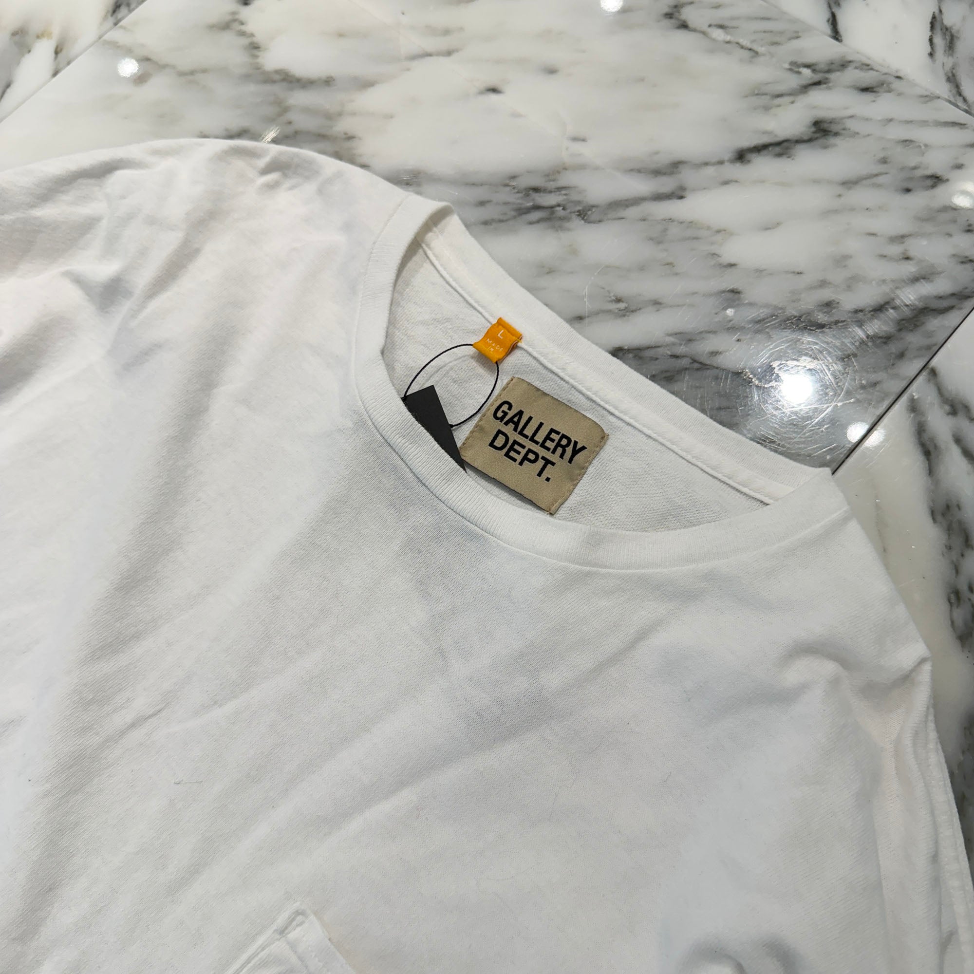 GALLERY DEPT. 2021SS French Logo Pocket Long Sleeve T-Shirt Size S ギャラリーデプト フレンチロゴポケットロングスリーブTシャツ サイズS