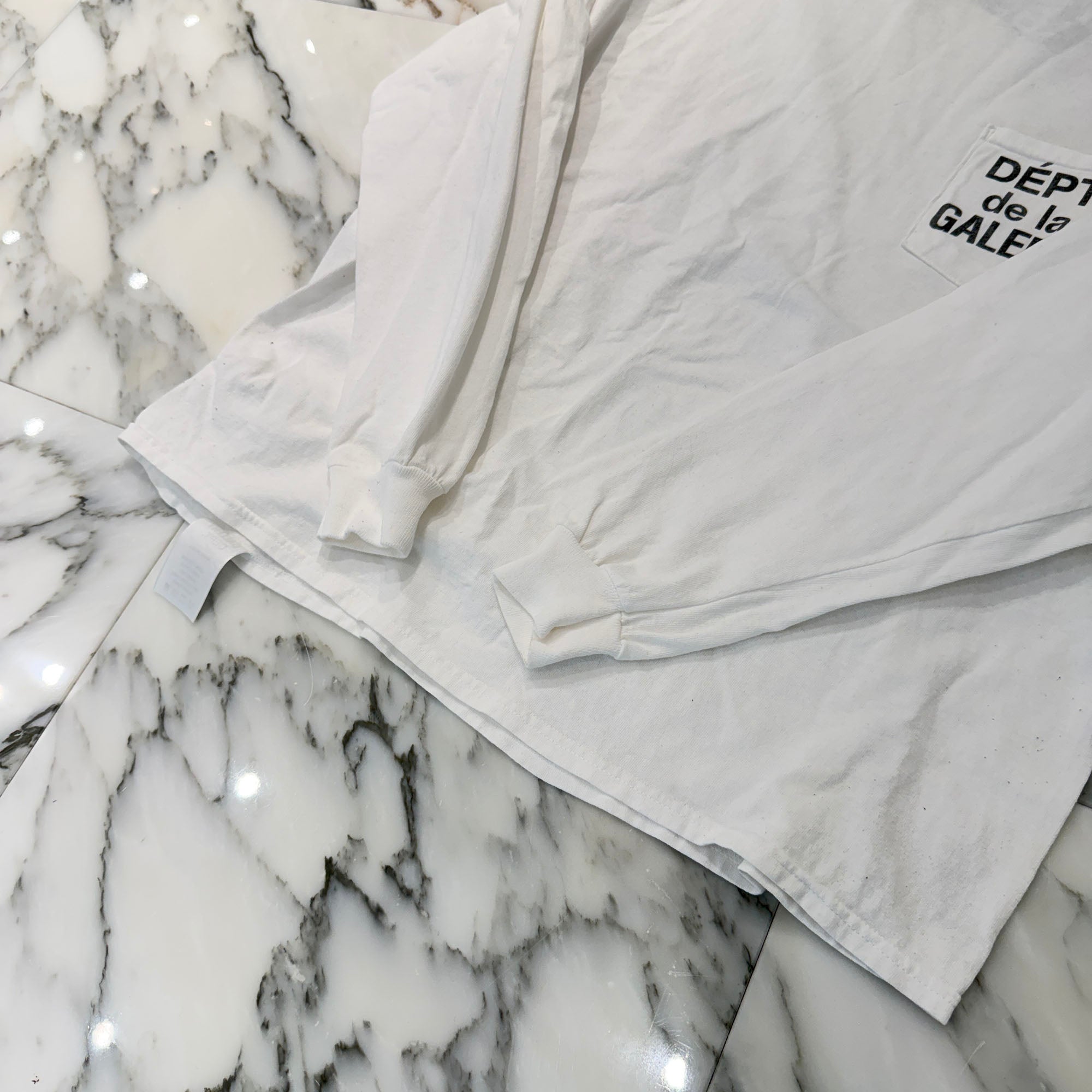 GALLERY DEPT. 2021SS French Logo Pocket Long Sleeve T-Shirt Size S ギャラリーデプト フレンチロゴポケットロングスリーブTシャツ サイズS