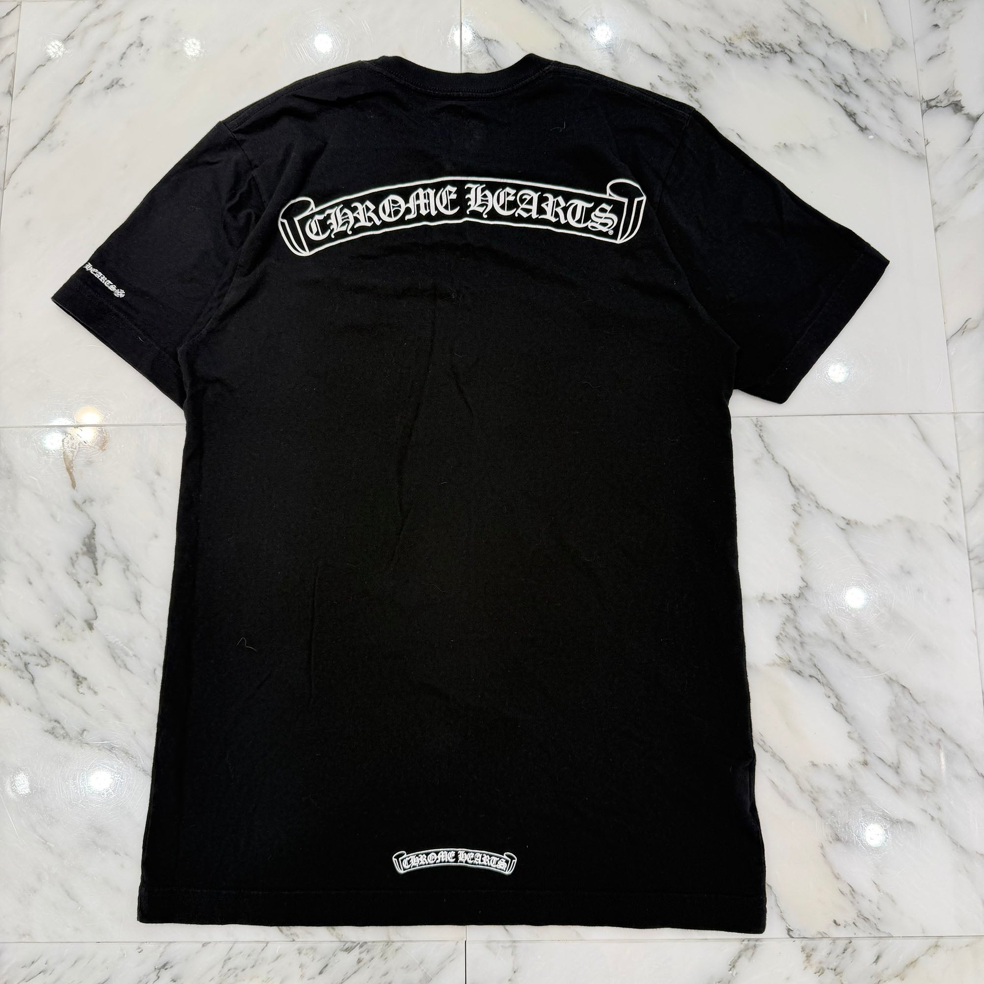 CHROME HEARTS Back Scroll Tee Size M クロムハーツ バックスクロール Tシャツ サイズM