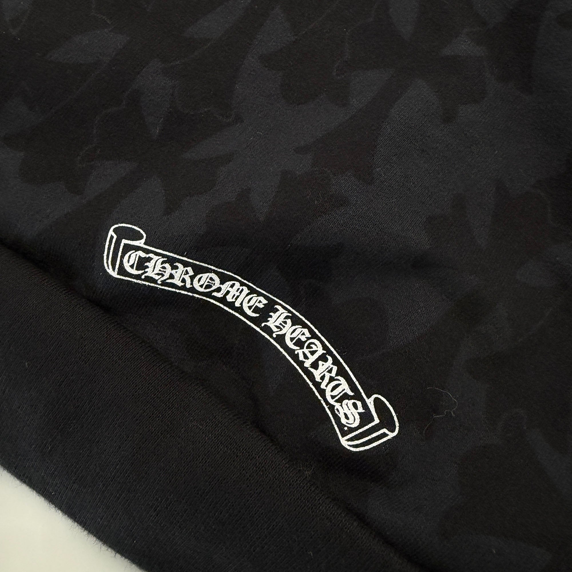 CHROME HEARTS 2024SS Graveyard Cemetery Cross Pullover Hoodie Size M クロムハーツ グレイブヤード セメタリークロス プルオーバーフーディ サイズM