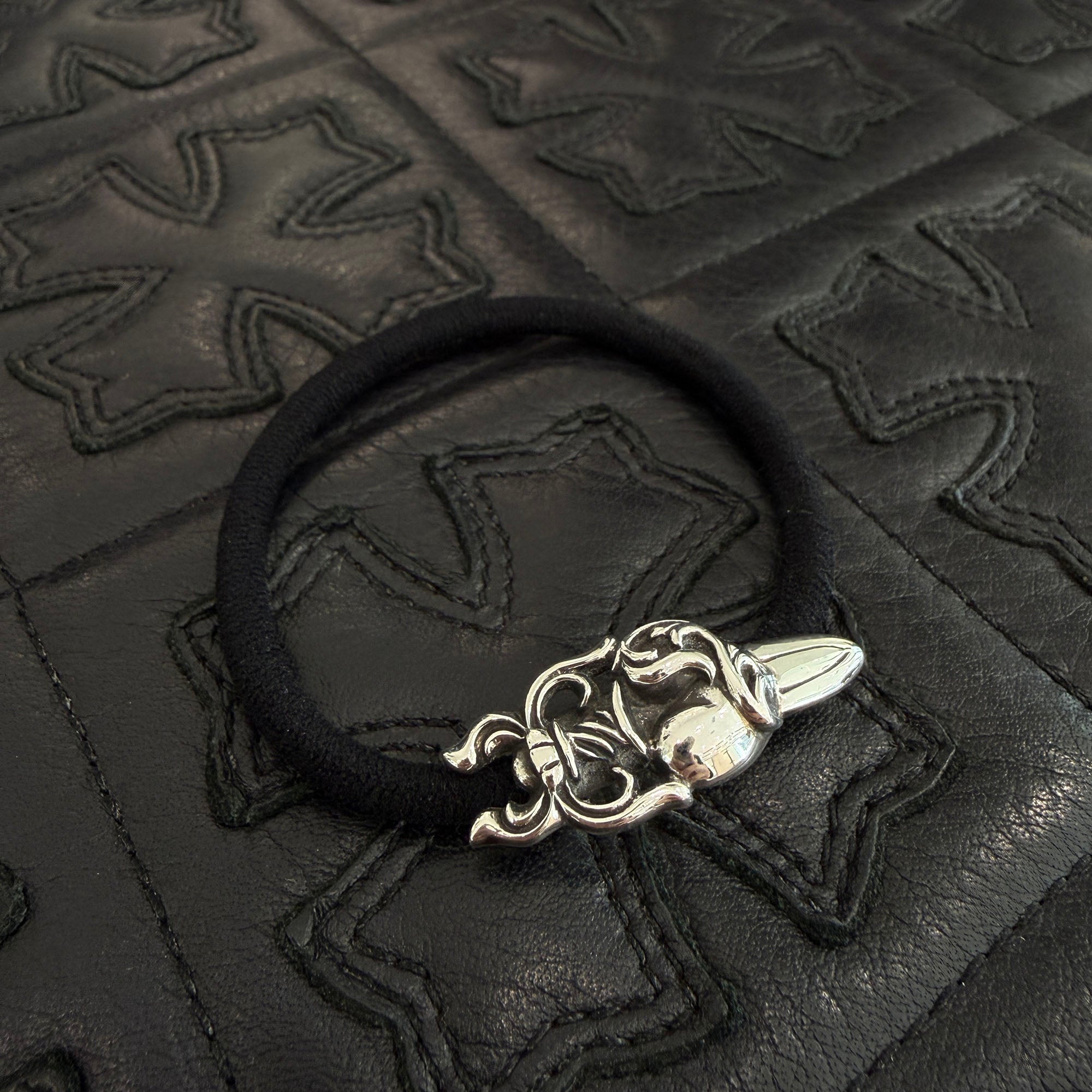 CHROME HEARTS DAGGER HEART HAIR BAND クロムハーツ ダガーハート