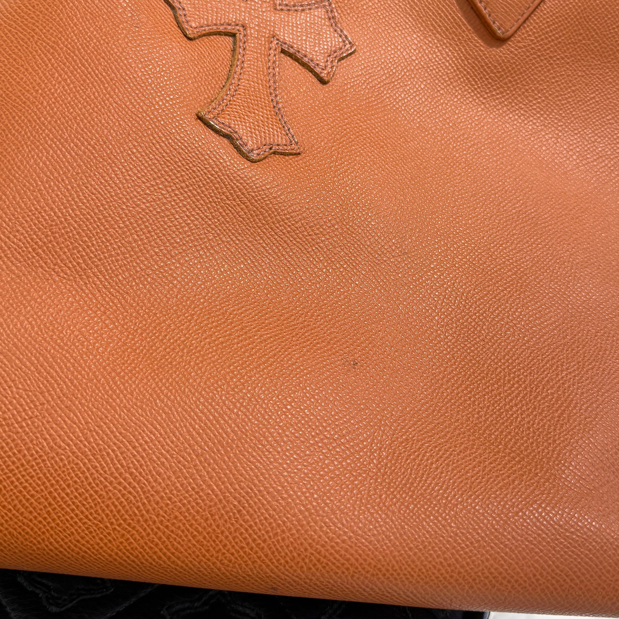 CHROME HEARTS 1 Cross Leather Patch FS Tote Bag クロムハーツ 1クロス レザーパッチ FS トートバッグ