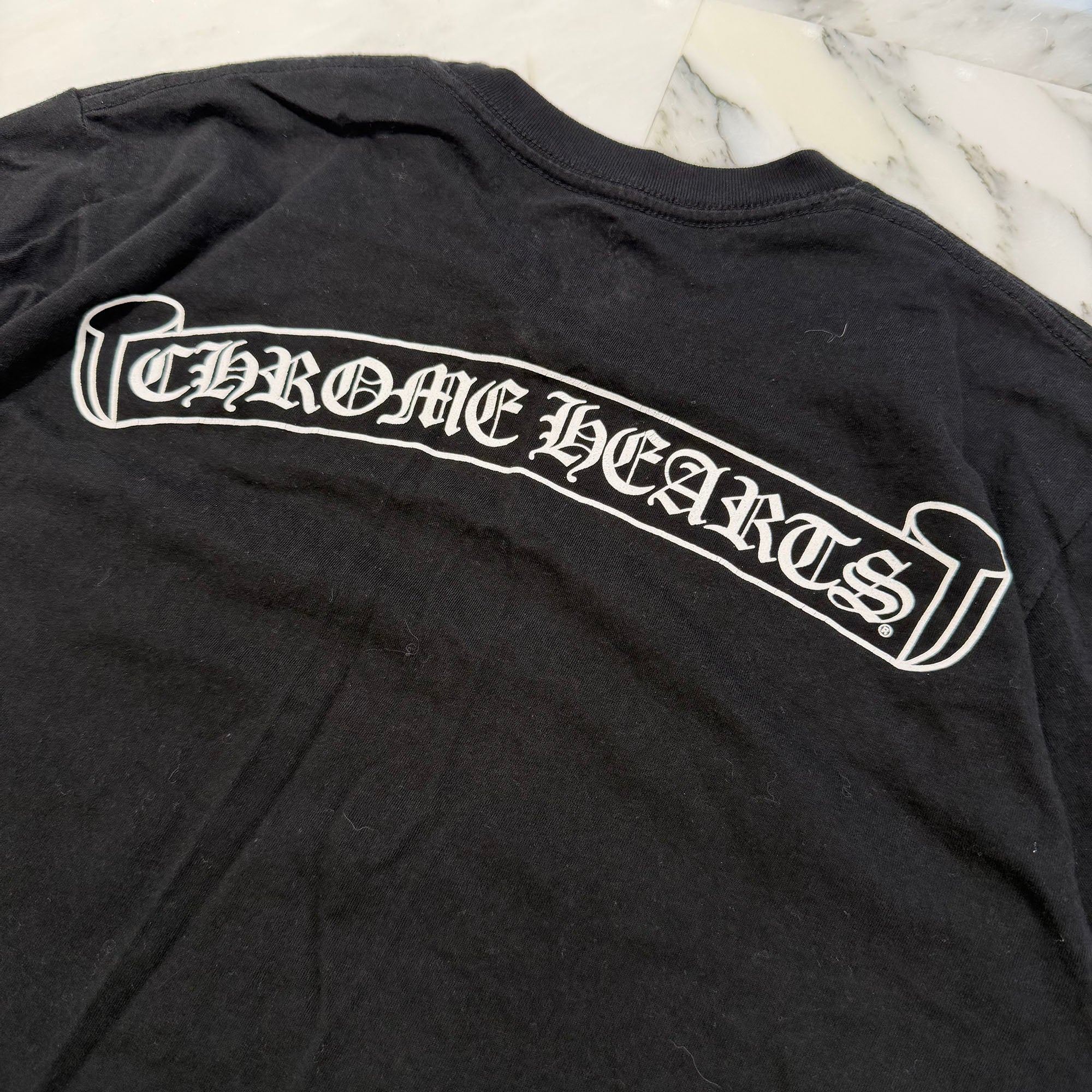 CHROME HEARTS Back Scroll Tee Size M クロムハーツ バックスクロール Tシャツ サイズM