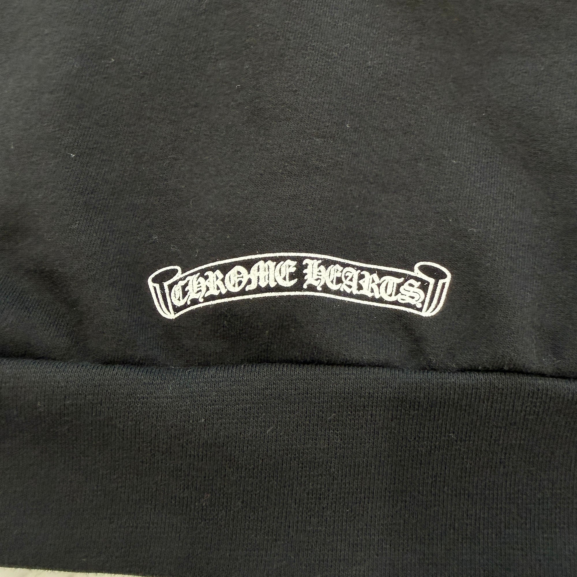 CHROME HEARTS Vertical Logo Pullover Hoodie Size XXL クロムハーツ ヴァーティカルロゴ プルオーバーフーディー サイズXXL