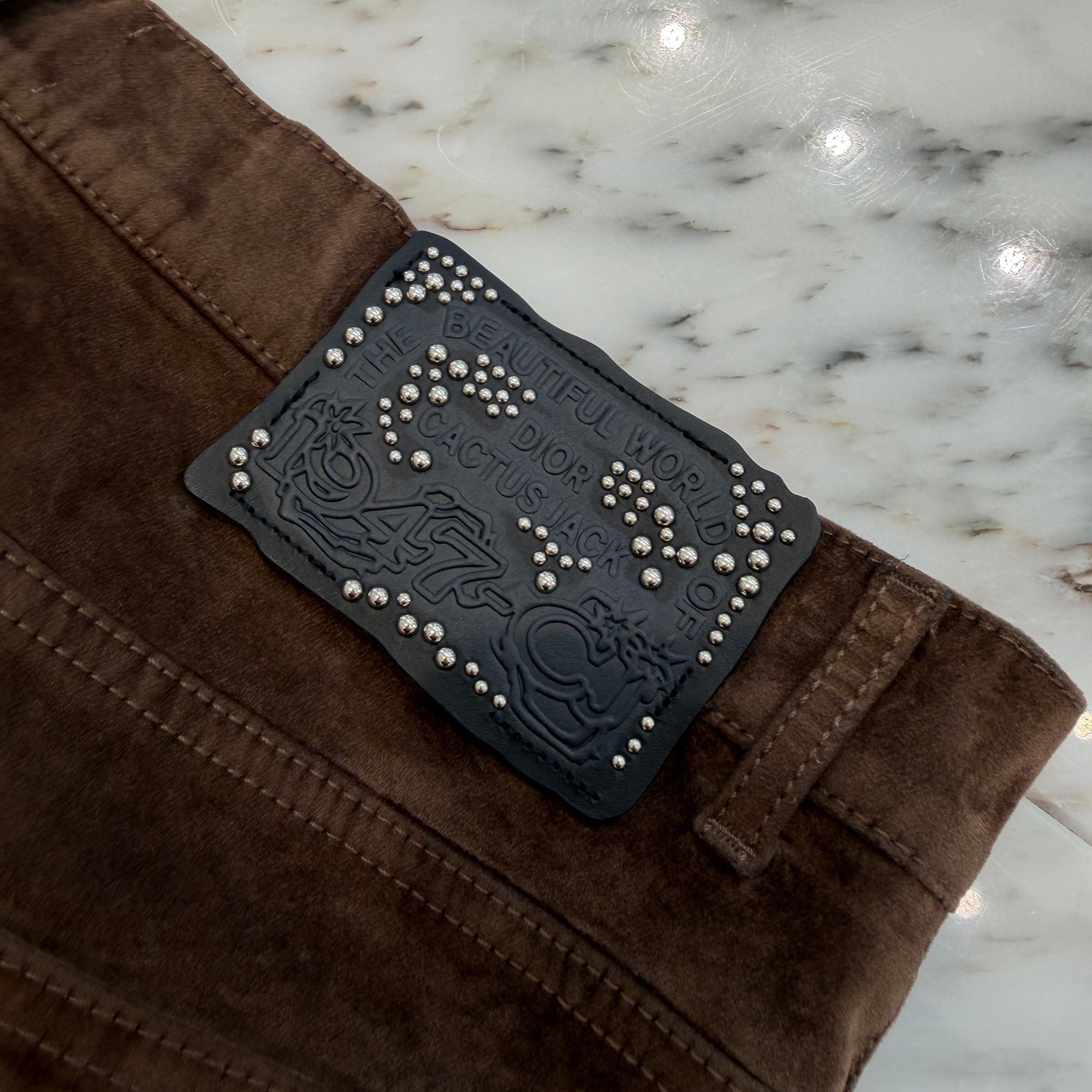 DIOR × Travis Scott 2022AW "CACTUS JACK" Slim Fit Jeans 193D011EY509 Size 31 ディオール × トラヴィス・スコット "カクタス ジャック" スリム フィット ジーンズ サイズ31