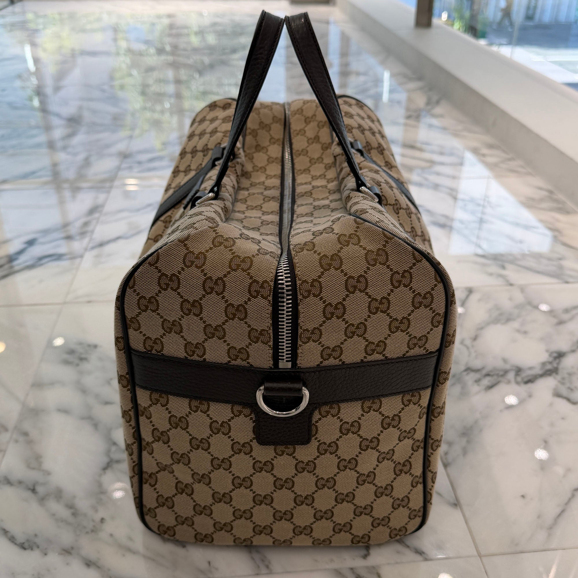 GUCCI GG Monogram Canvas Boston Bag 449167 グッチ GGモノグラムキャンバスボストンバッグ