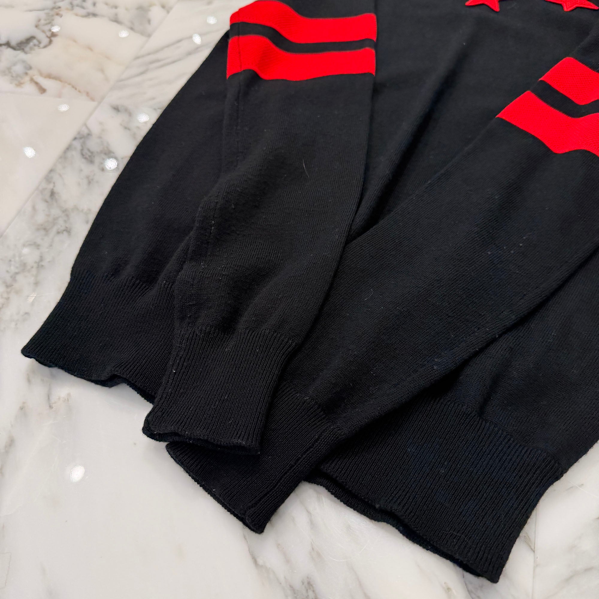 GIVENCHY 2015AW Star Patch Wool Knit Sweater 15F 7506 503 ジバンシー スターパッチ ウール ニット セーター