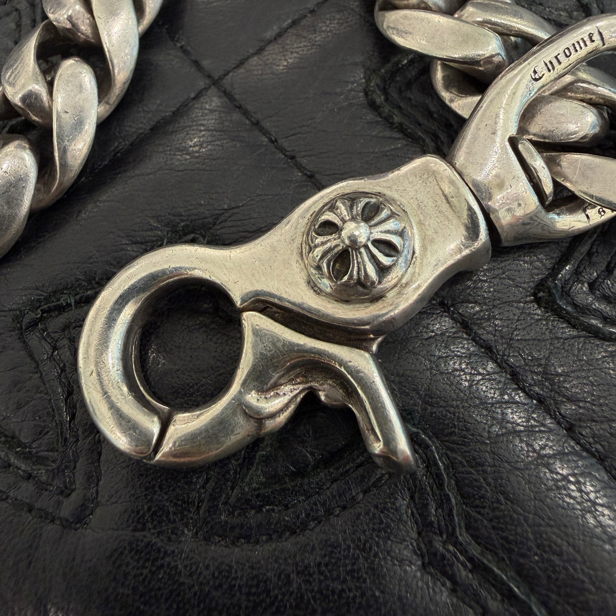 CHROME HEARTS 1CLIP CLASSIC Short WALLET CHAIN クロムハーツ 1クリップ クラシック ショート ウォレットチェーン シルバー925