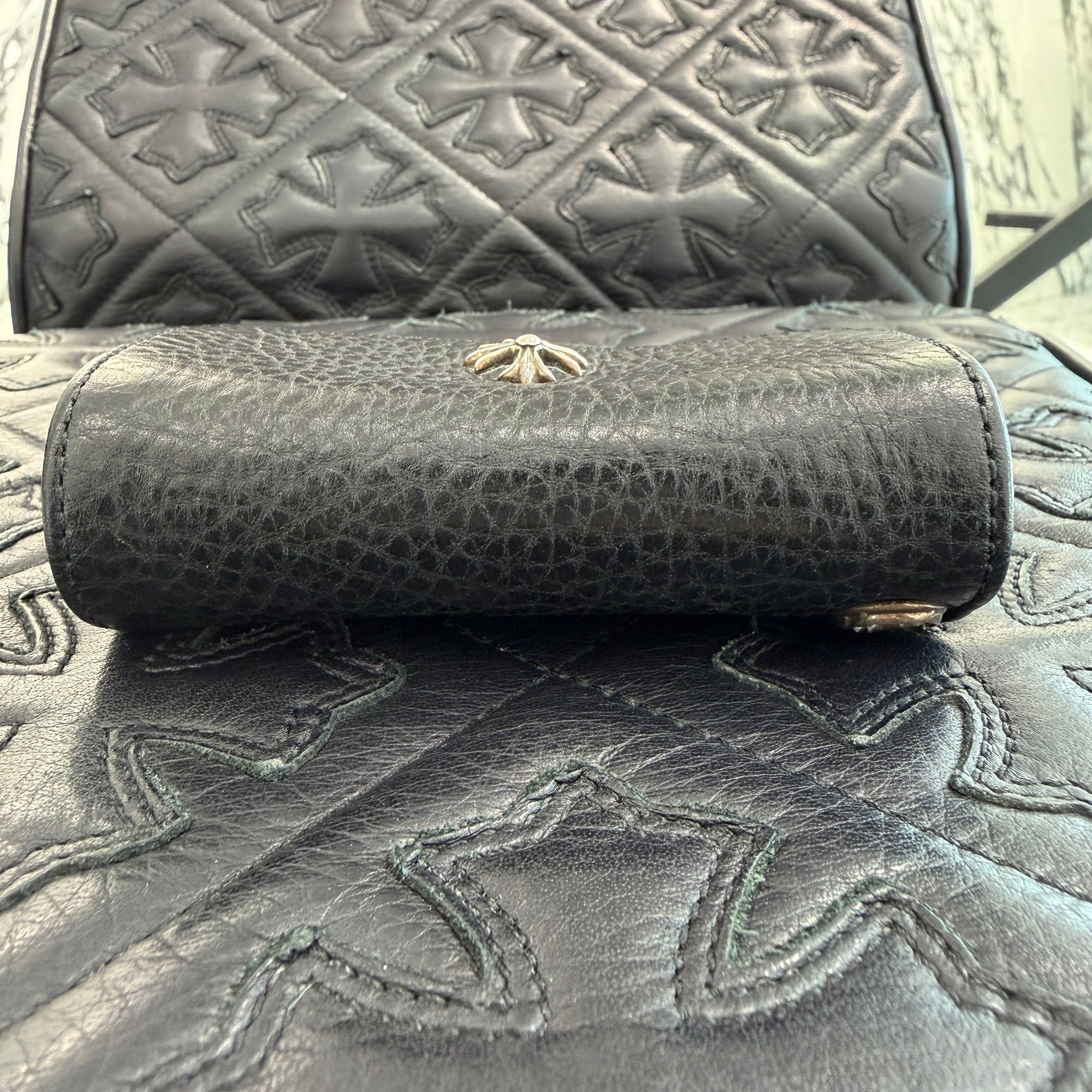 CHROME HEARTS CH Plus Tiny Wallet Card Case クロムハーツ CHプラス タイニーウォレット カードケース