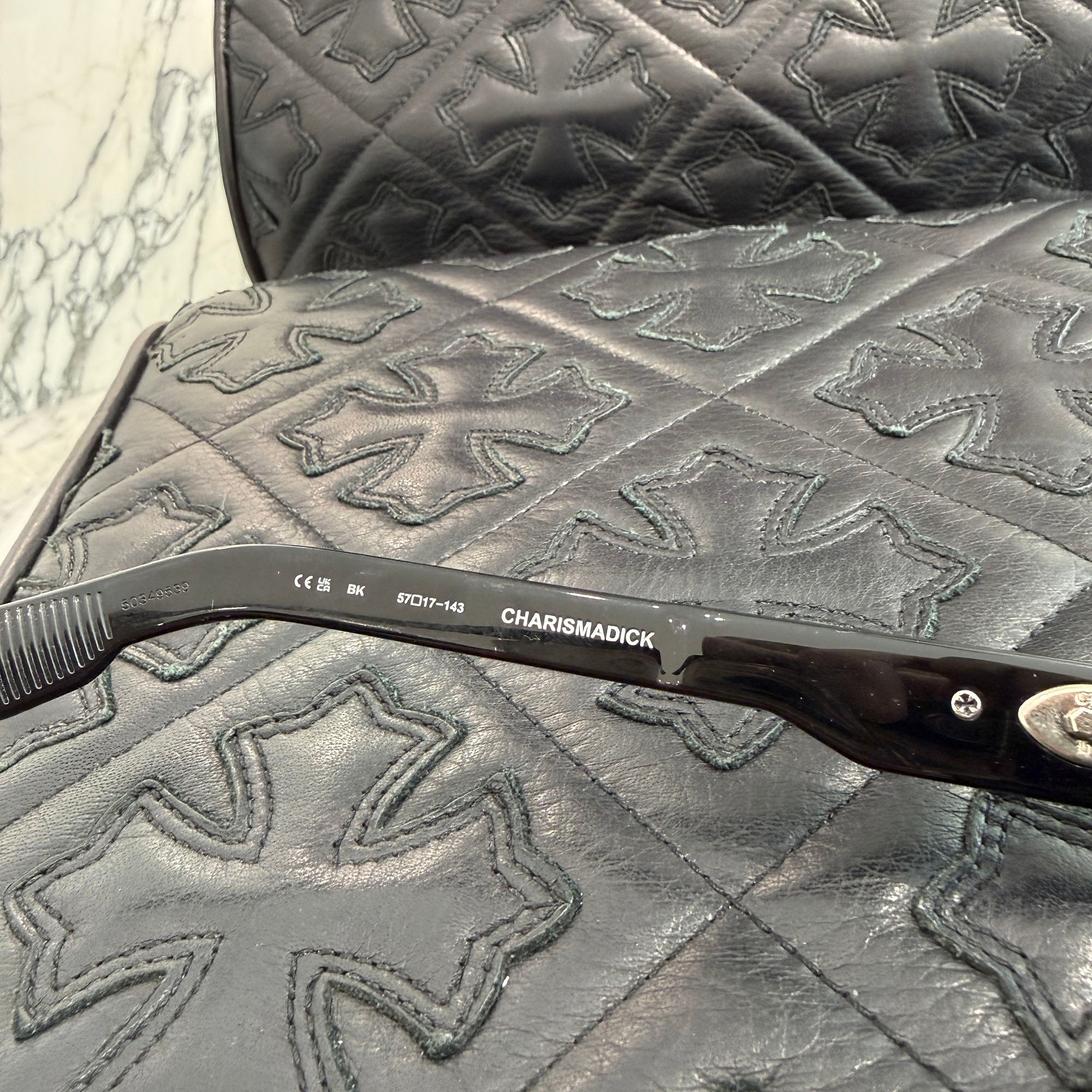 CHROME HEARTS CHARISMADICK Sunglasses Size 57□17-143 クロムハーツ カリスマティック サングラス サイズ57□17-143