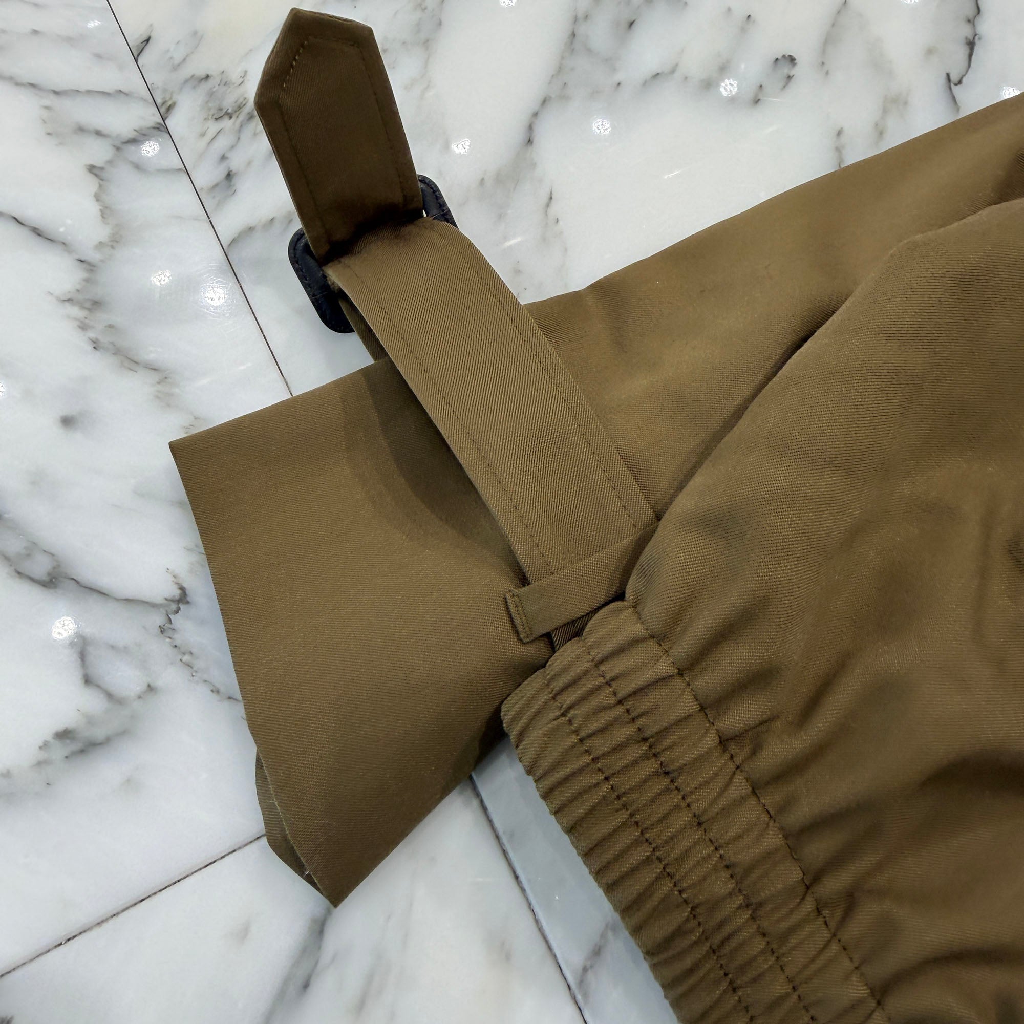 MIU MIU 2024AW Logo Patch Zip Up Gabardine Blouson ML1014 S000 108N Size 40 ミュウミュウ ロゴパッチ ジップアップ ギャバジンブルゾン サイズ40