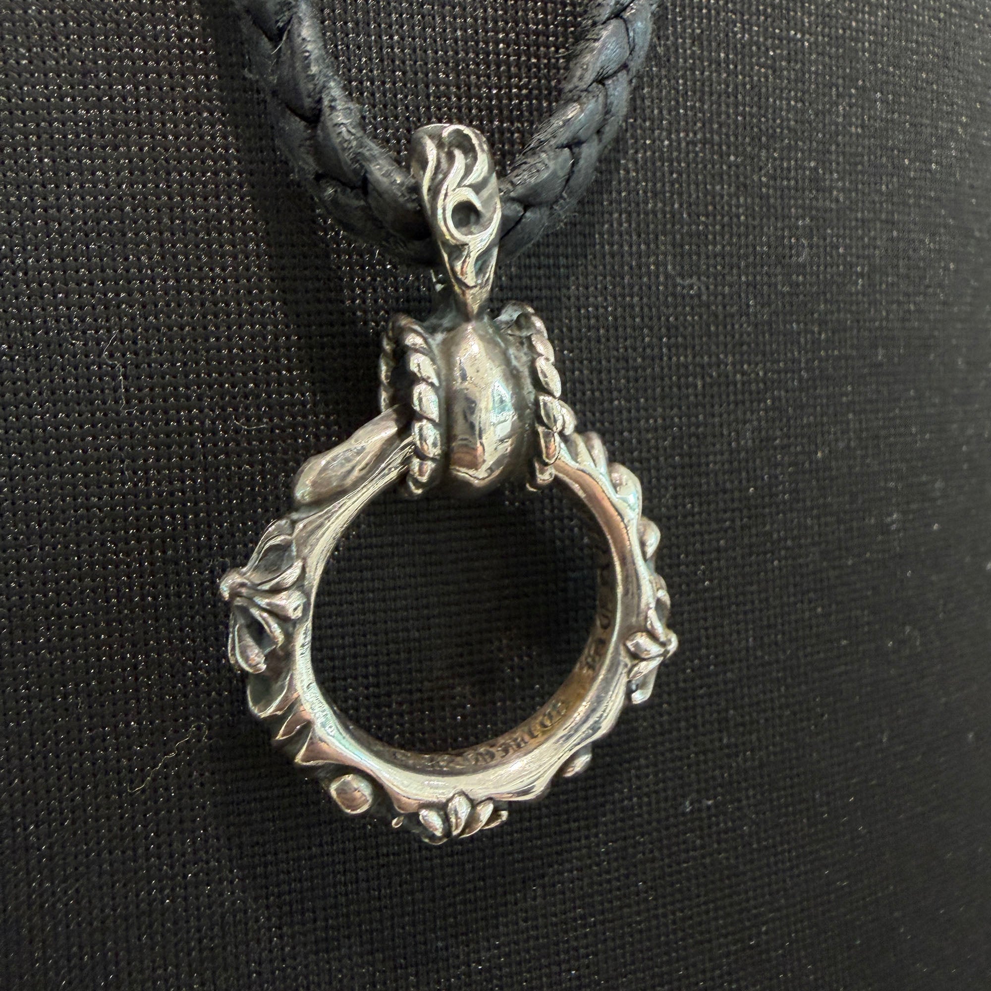 CHROME HEARTS SBT BAND Ring Pendant クロムハーツ SBTバンド リング ペンダント