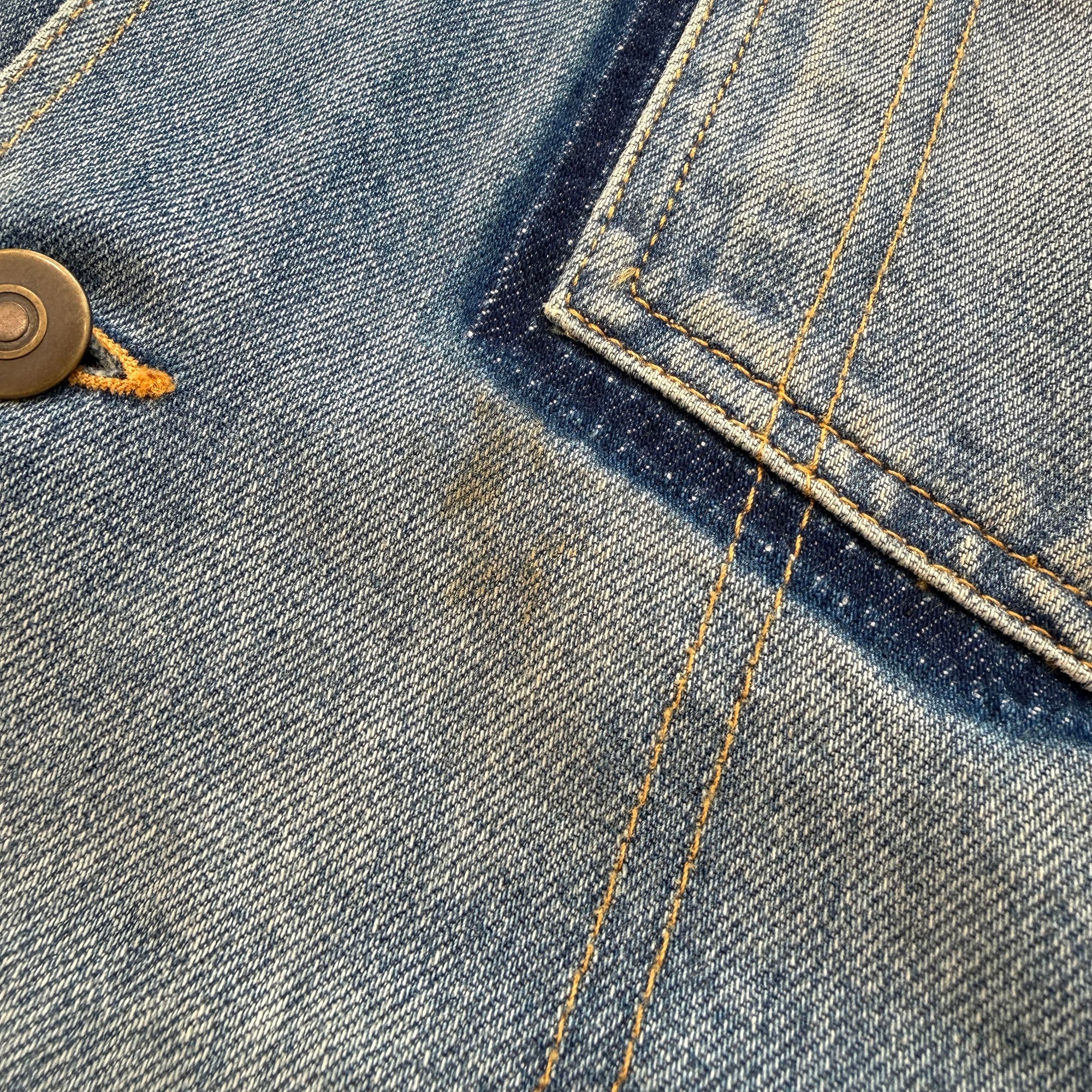 Maison Margiela 2026SS Washed Cotton Denim Jacket S50AM0654 S30561 Size 52 メゾンマルジェラ ウォッシュドコットン デニムジャケット サイズ52