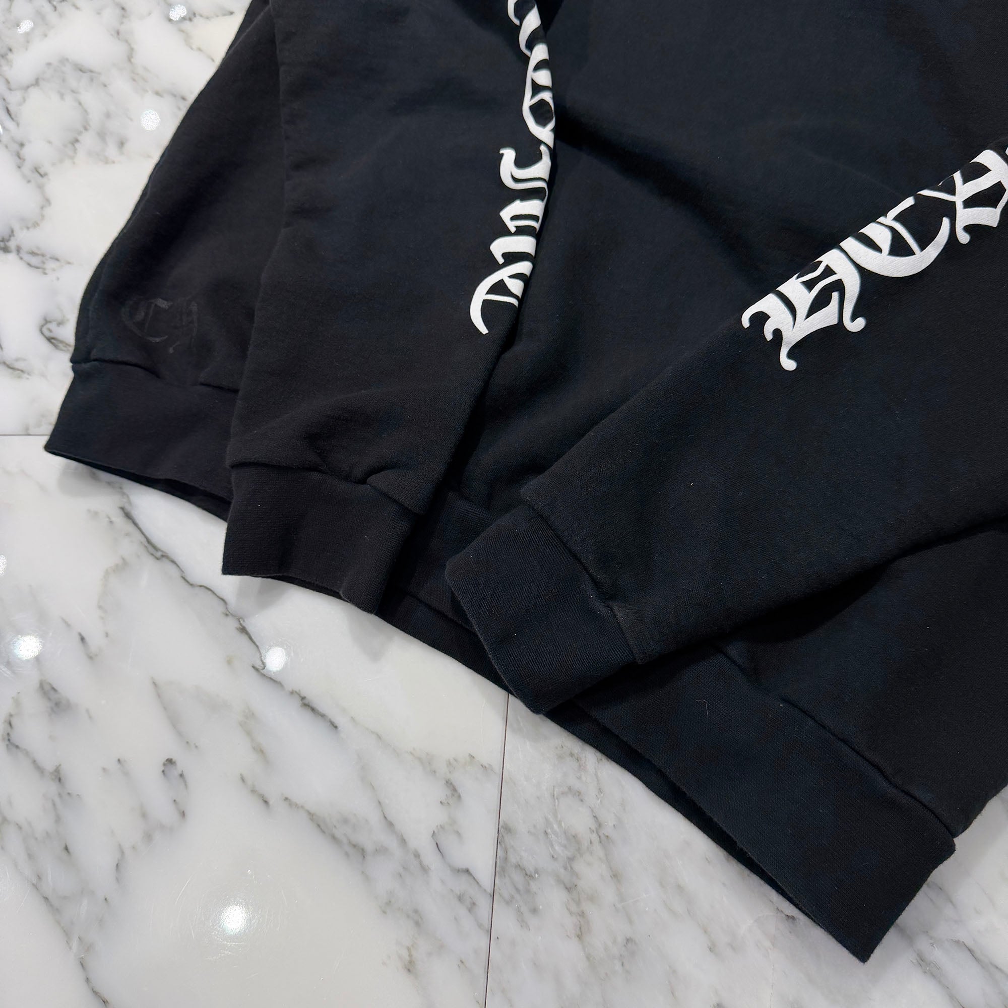 CHROME HEARTS Neck Logo Crewneck Sweat Shirt Size M クロムハーツ ネックロゴ クルーネック スウェットシャツ サイズM