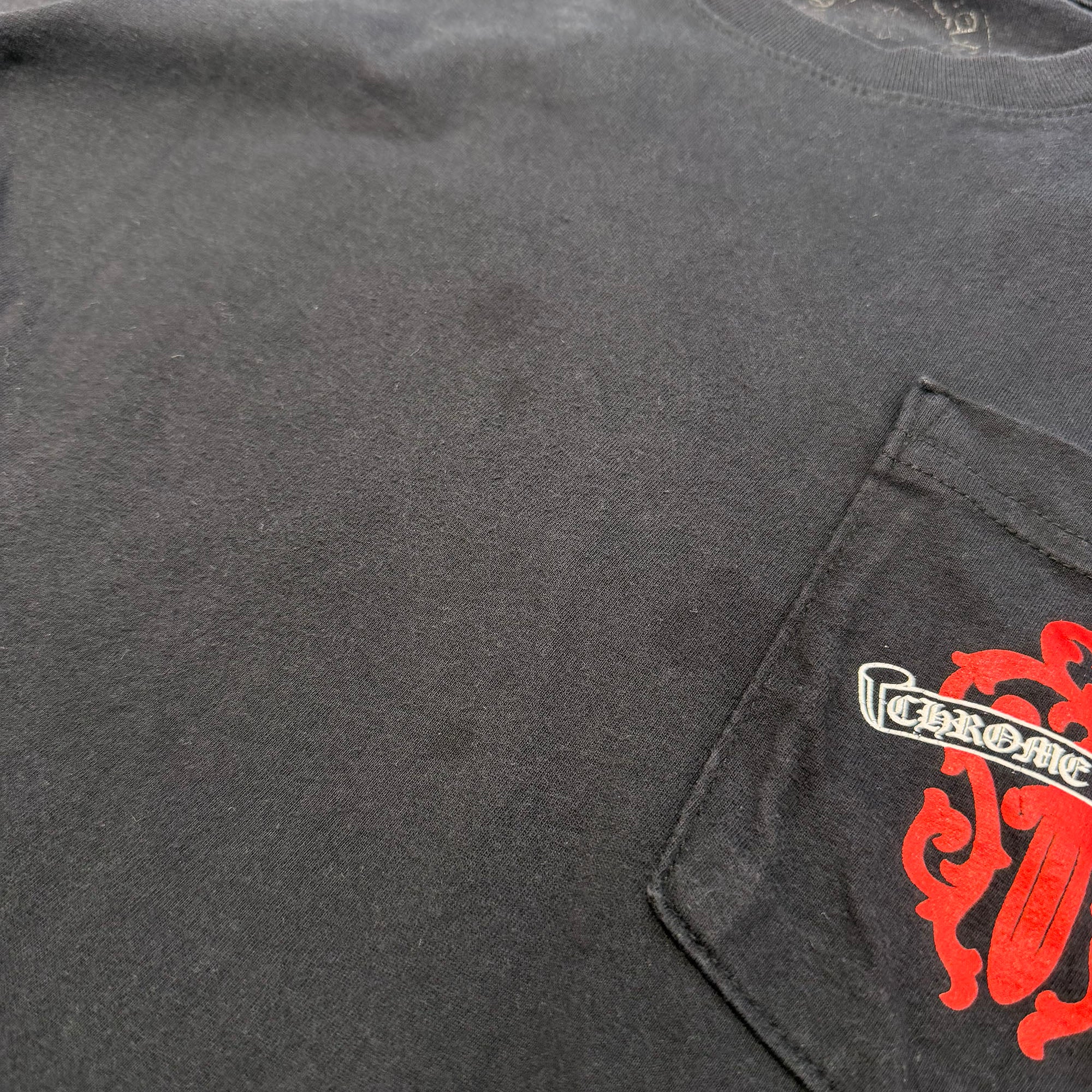 CHROME HEARTS Multi Logo Red Vine Dagger Tee Size M クロムハーツ マルチロゴ総柄 レッド ヴァインダガー Tシャツ サイズM