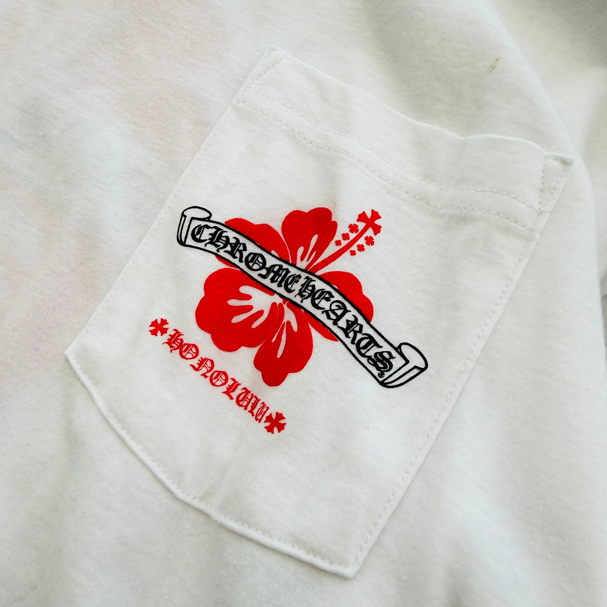 CHROME HEARTS Honolulu Limited Back Scroll Logo L/S Tee Size L クロムハーツ ホノルル限定バックスクロールロゴロングスリーブTシャツ サイズL