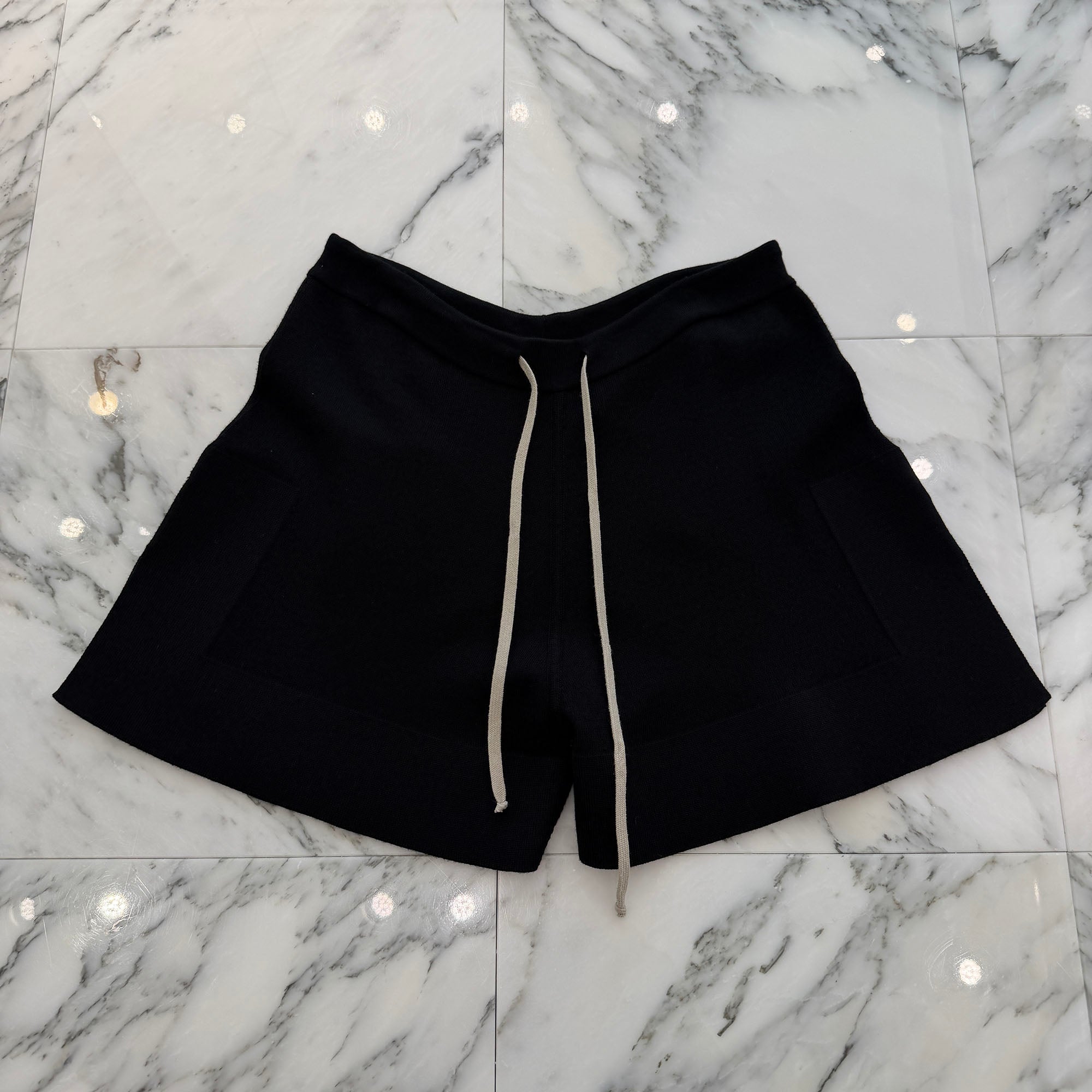 Rick Owens 2021SS Drawstring Short Pants RO21S3560-M Size XS リックオウエンス ドローストリング ショートパンツ サイズXS