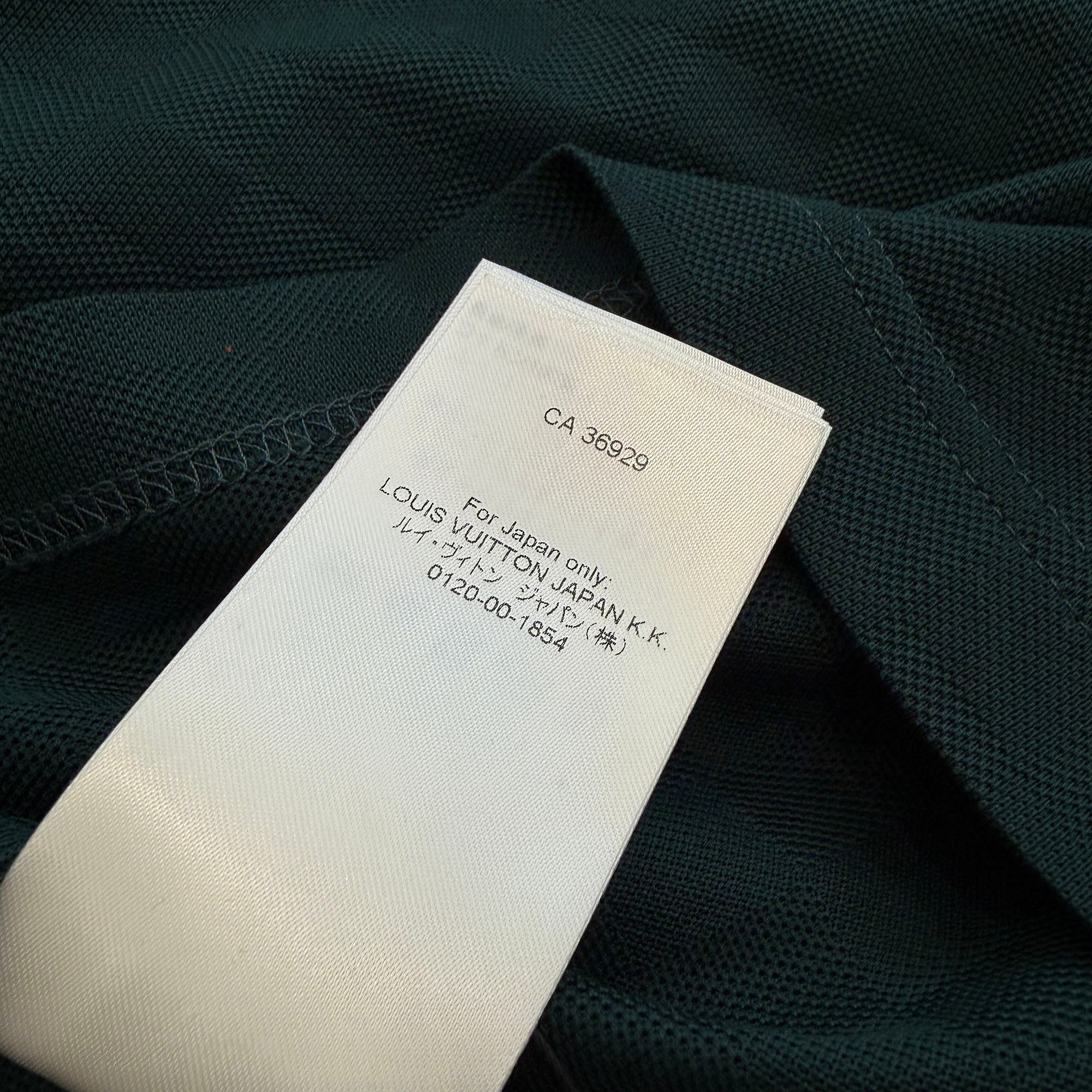 LOUIS VUITTON 2025SS Signature Patch Cotton Tee HSY23W Size XXL ルイヴィトン シグネチャーパッチ コットンTシャツ サイズXXL