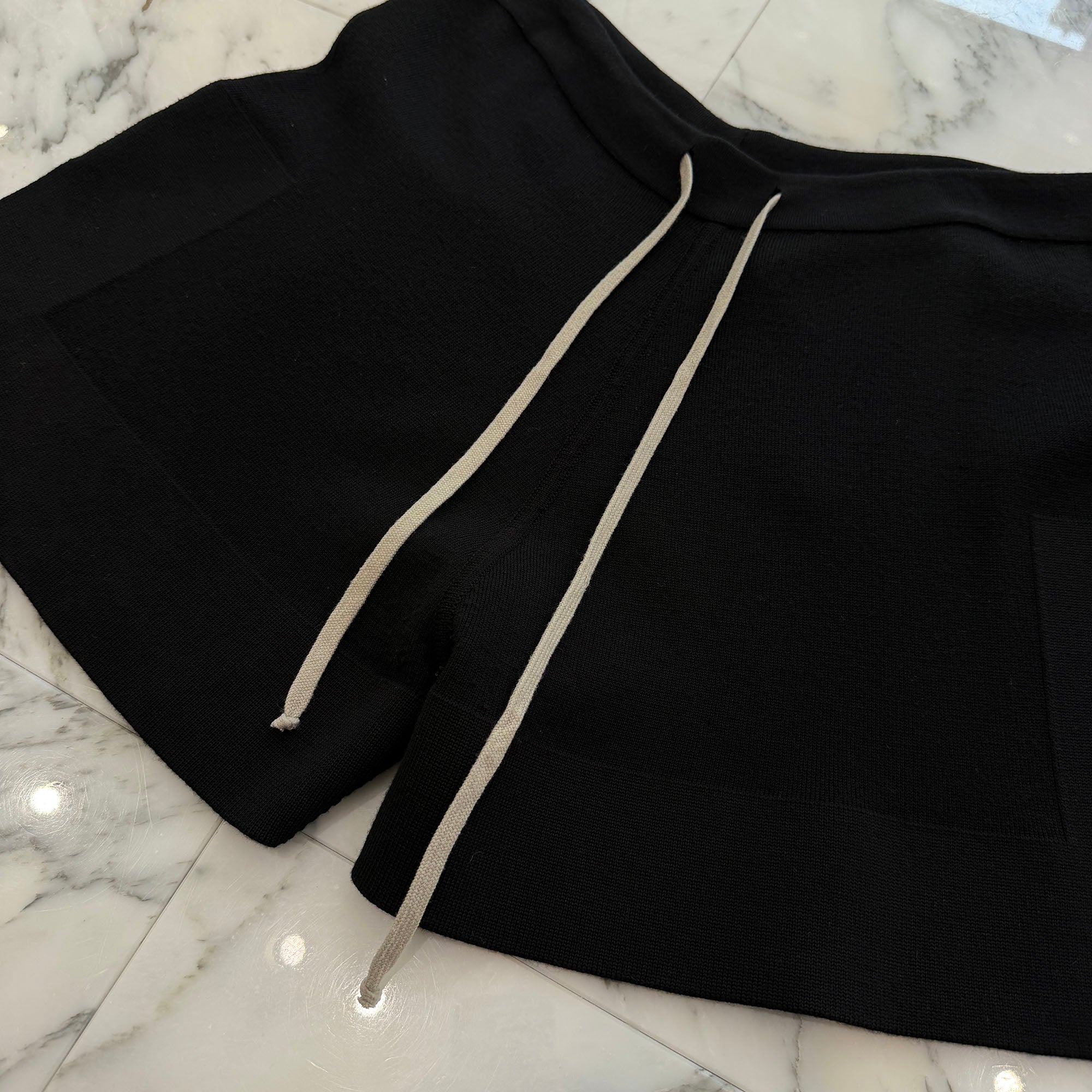 Rick Owens 2021SS Drawstring Short Pants RO21S3560-M Size XS リックオウエンス ドローストリング ショートパンツ サイズXS