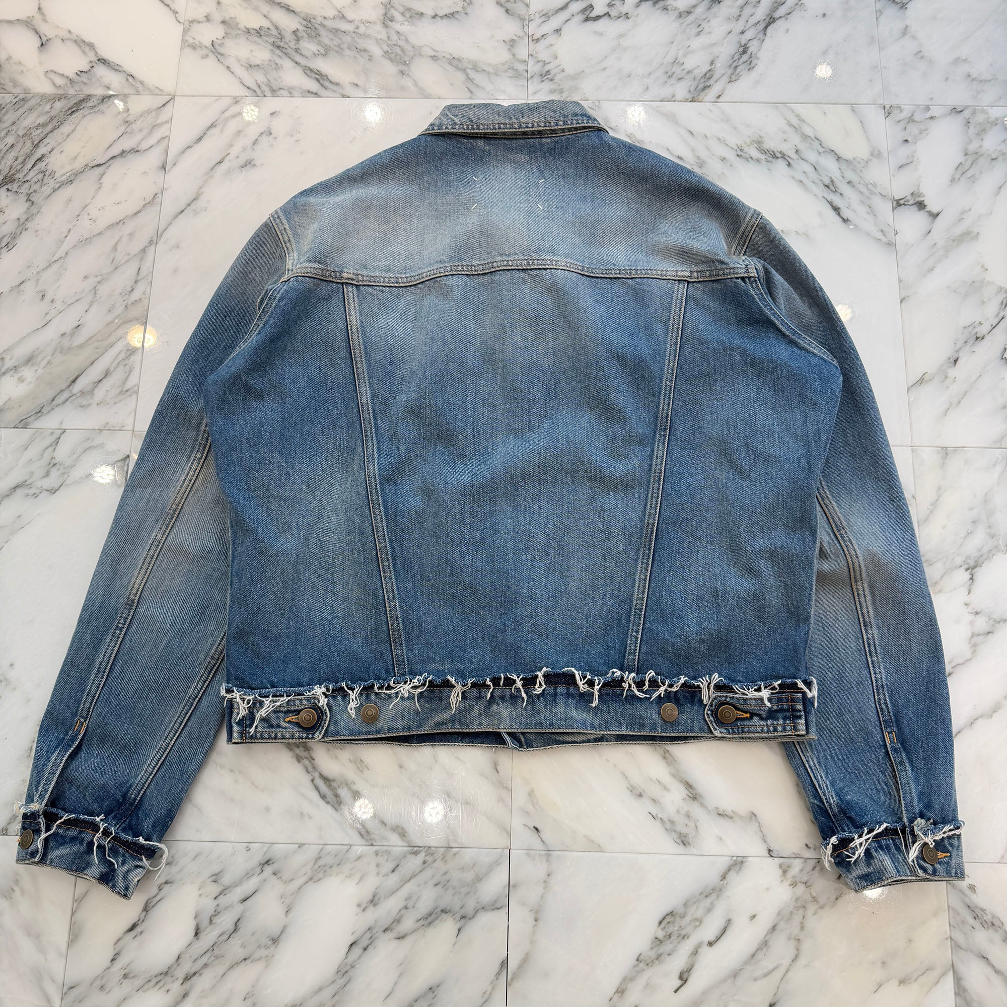 Maison Margiela 2026SS Washed Cotton Denim Jacket S50AM0654 S30561 Size 52 メゾンマルジェラ ウォッシュドコットン デニムジャケット サイズ52