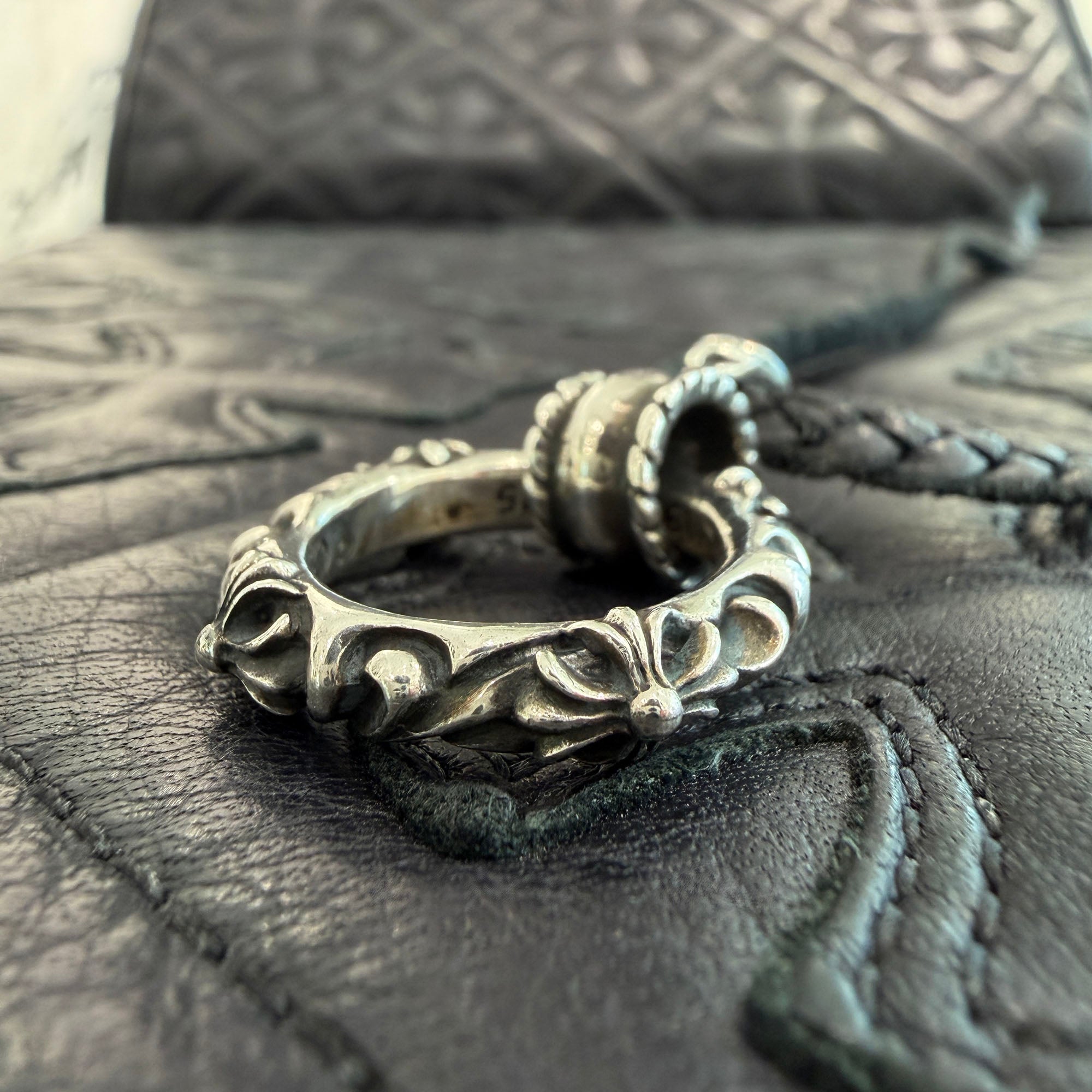 CHROME HEARTS SBT BAND Ring Pendant クロムハーツ SBTバンド リング ペンダント