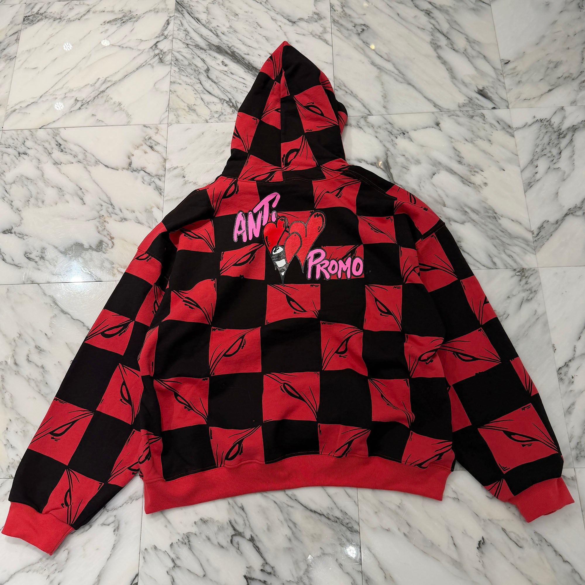 MATTY BOY ANTI PROMO 99 Eyes Pullover Hoodie Size XXL マッティボーイ アンティ プロモ 99アイズ プルオーバーフーディ サイズXXL