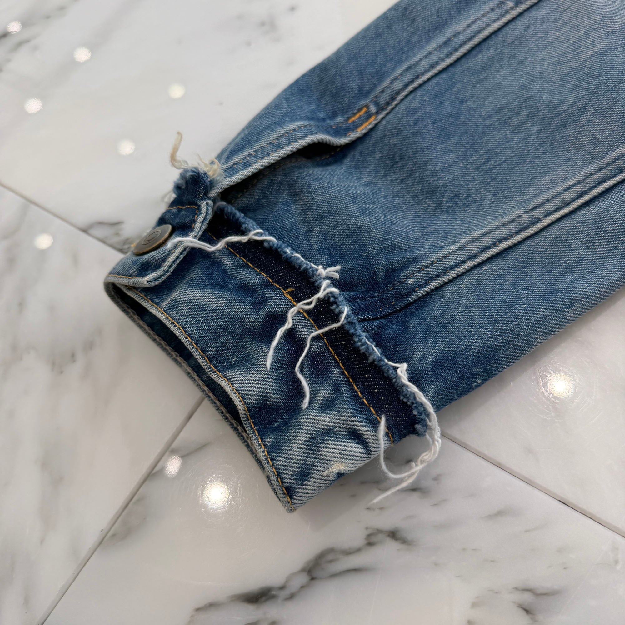 Maison Margiela 2026SS Washed Cotton Denim Jacket S50AM0654 S30561 Size 52 メゾンマルジェラ ウォッシュドコットン デニムジャケット サイズ52