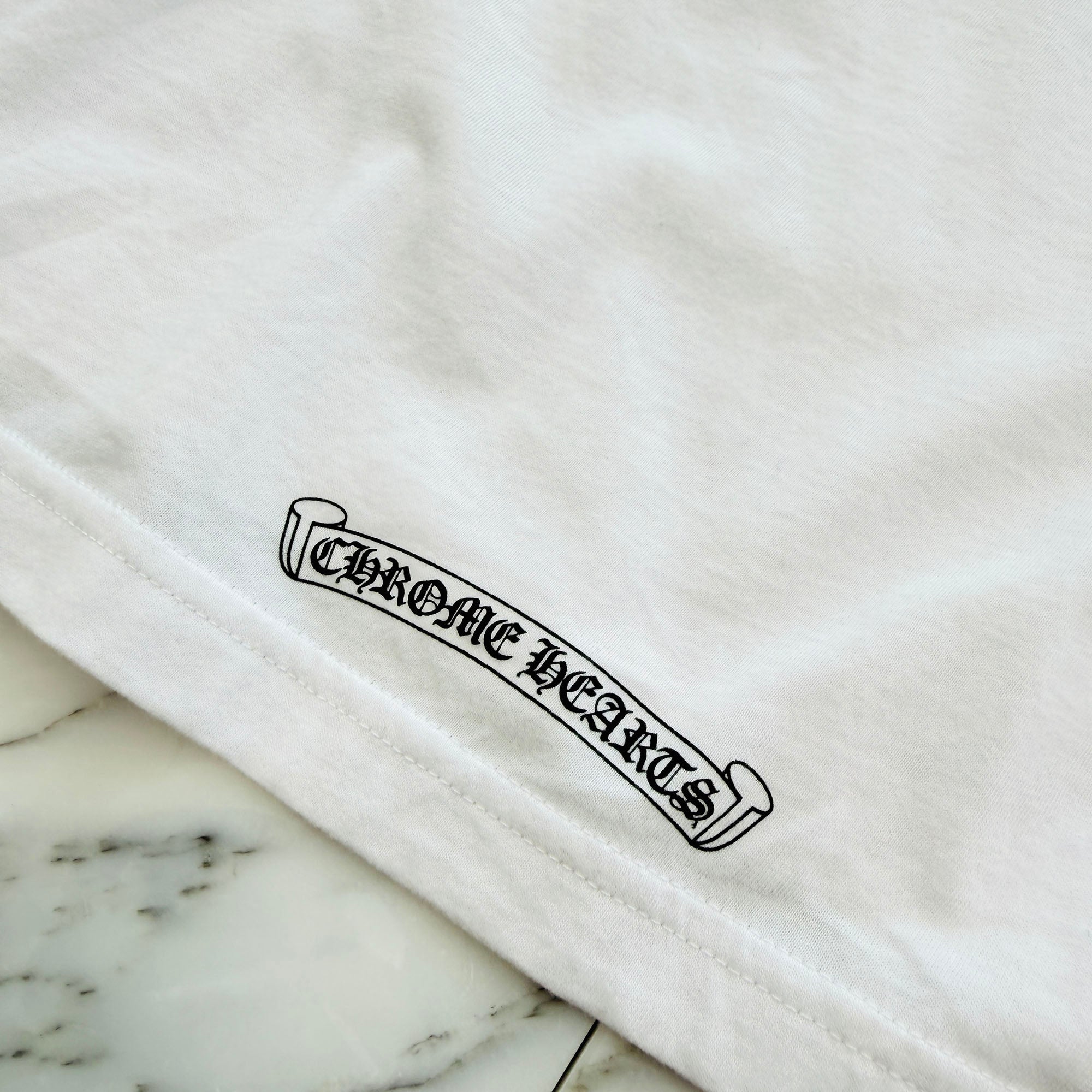 CHROME HEARTS Honolulu Limited Back Scroll Logo L/S Tee Size L クロムハーツ ホノルル限定バックスクロールロゴロングスリーブTシャツ サイズL