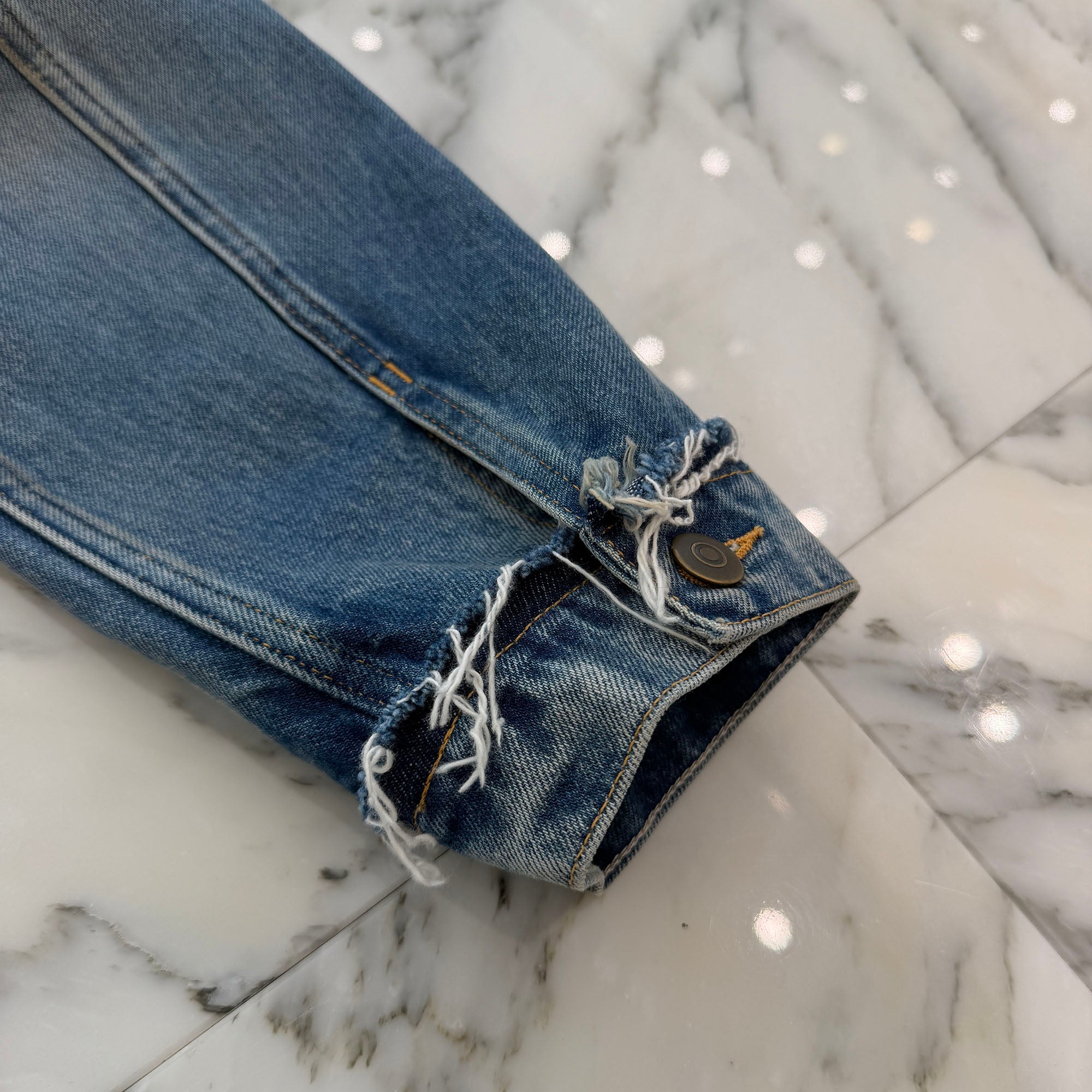 Maison Margiela 2026SS Washed Cotton Denim Jacket S50AM0654 S30561 Size 52 メゾンマルジェラ ウォッシュドコットン デニムジャケット サイズ52