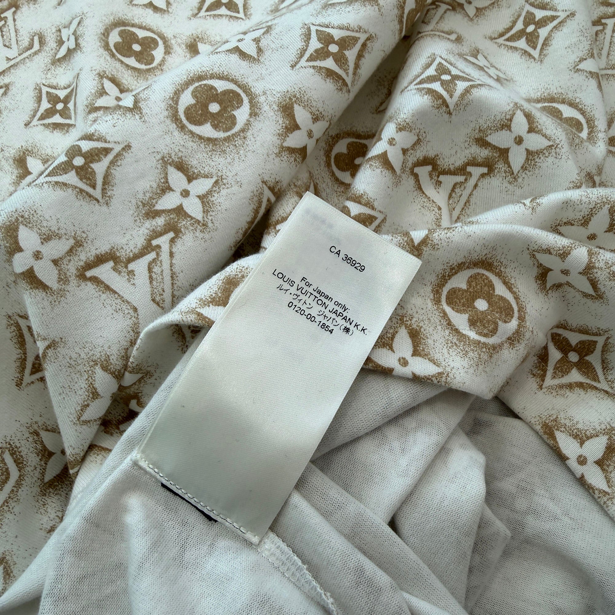 LOUIS VUITTON 2023AW Monogram Crewneck Cotton Tee HPY15W Size 5L ルイヴィトン モノグラム クルーネック コットンTシャツ サイズ5L