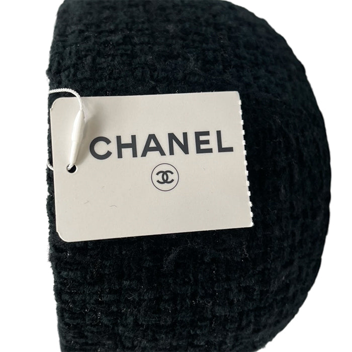 CHANEL 2023AW Tweed Cotton Cap AA8562 B09111 94305 Size L