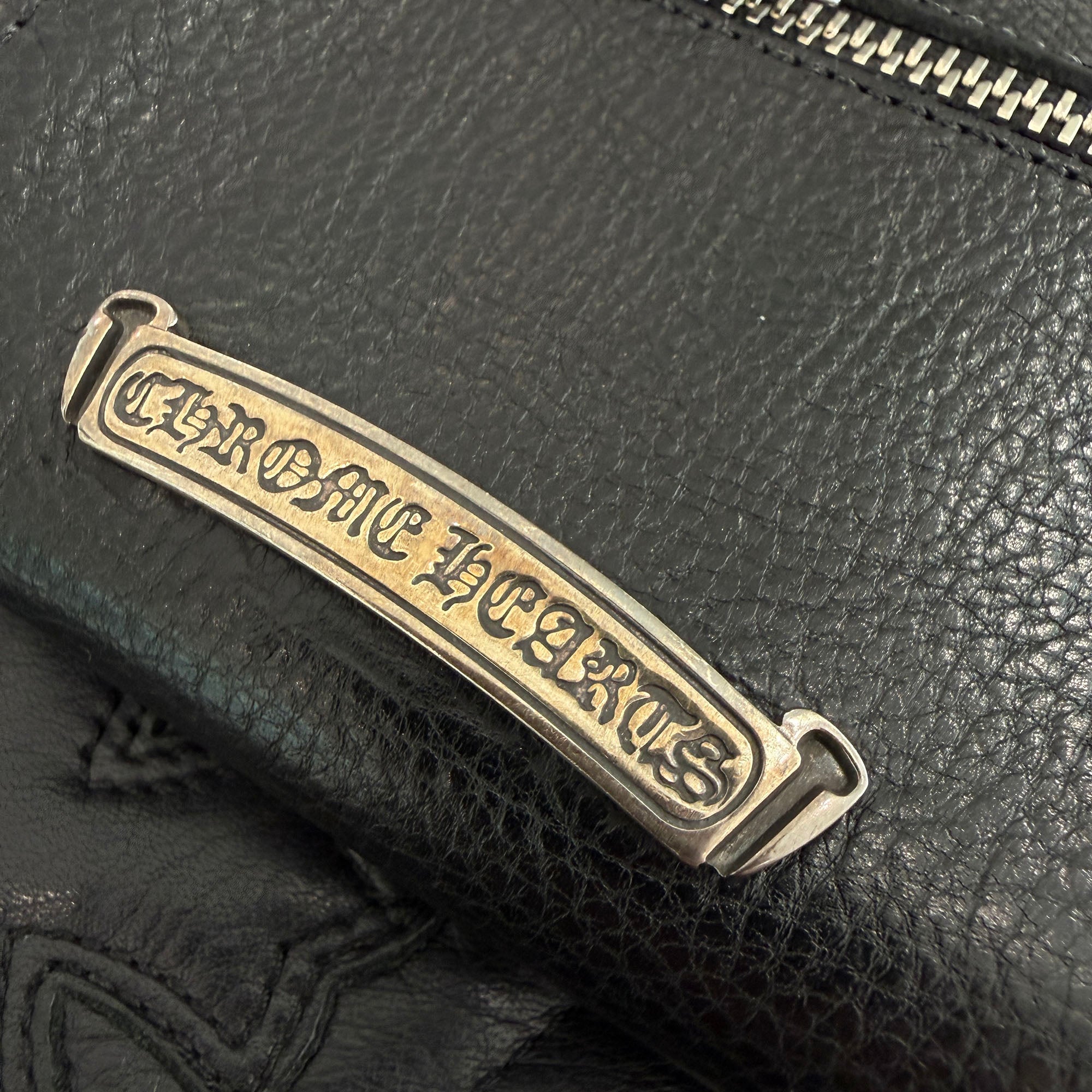 CHROME HEARTS Wave Mini Cross Ball Wallet クロムハーツ ウェーブ ミニ クロスボール ウォレット