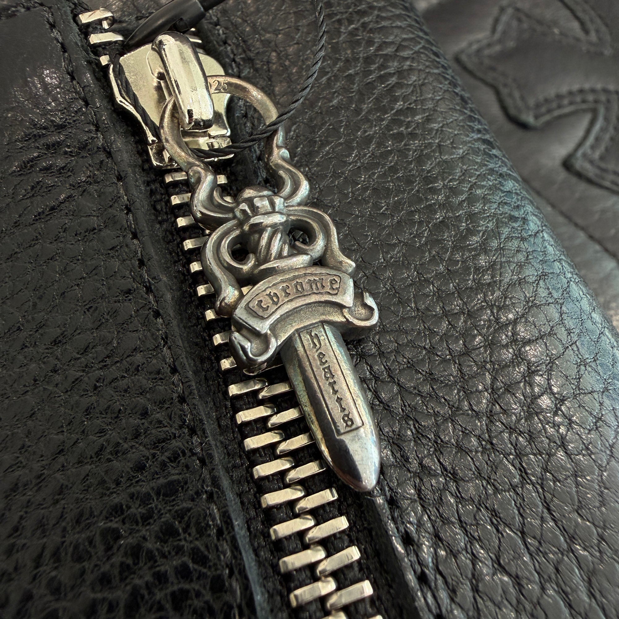 CHROME HEARTS Wave Mini Cross Ball Wallet クロムハーツ ウェーブ ミニ クロスボール ウォレット