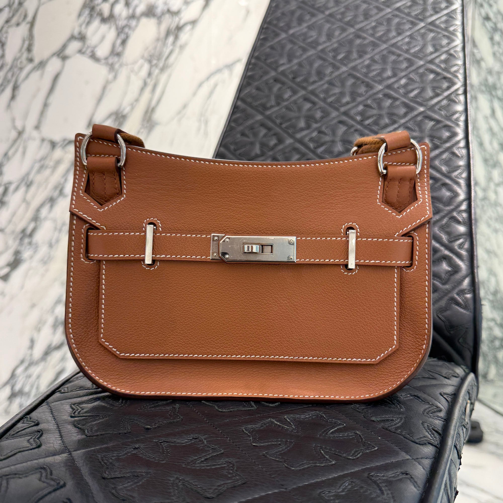 HERMES Jypsiere Mini "GOLD" Shoulder Bag B刻印 エルメス ジプシエール ミニ "ゴールド" ショルダーバッグ B刻印