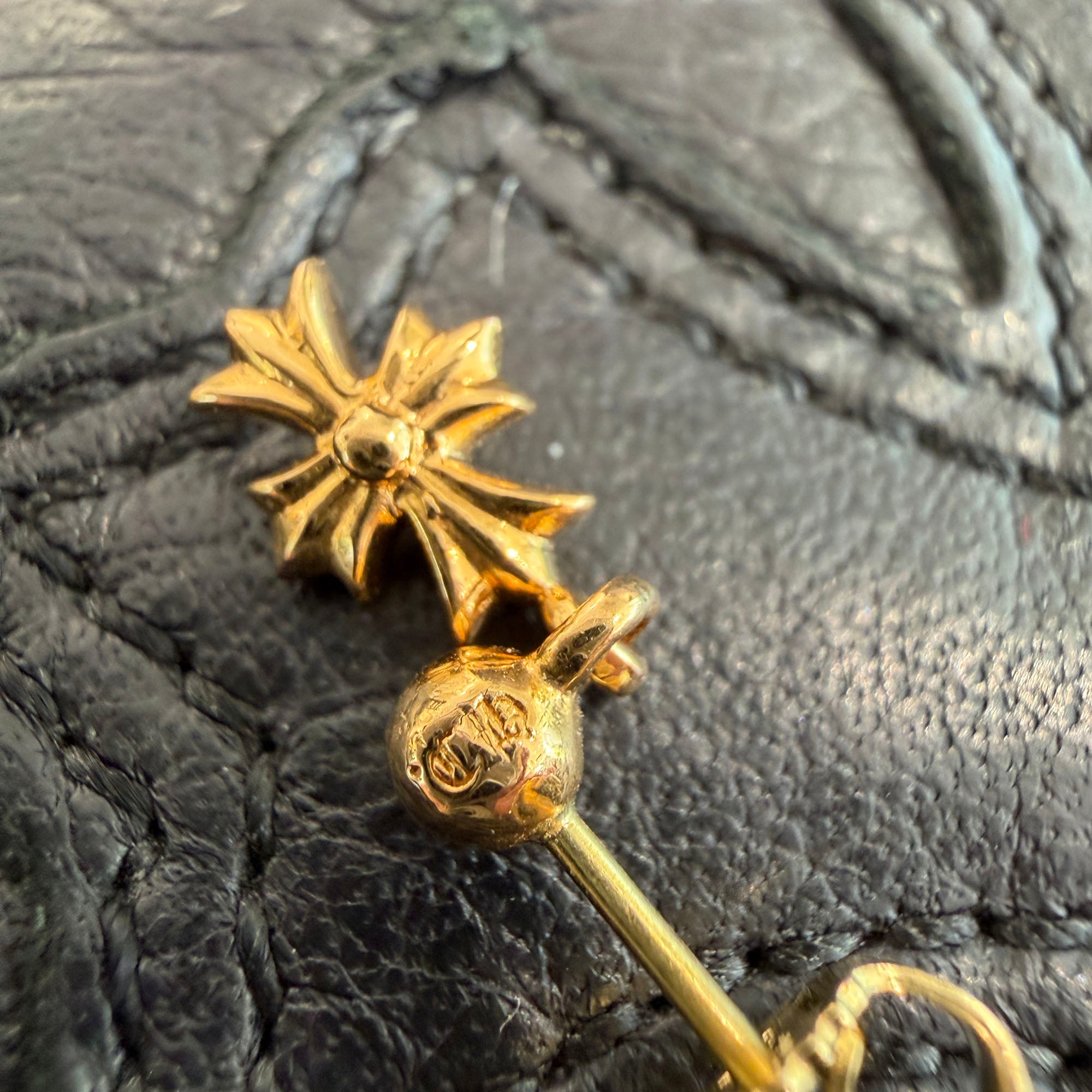 CHROME HEARTS 22K TINY E CH PLUS Earring クロムハーツ 22K タイニーE CHプラス イヤリング ピアス