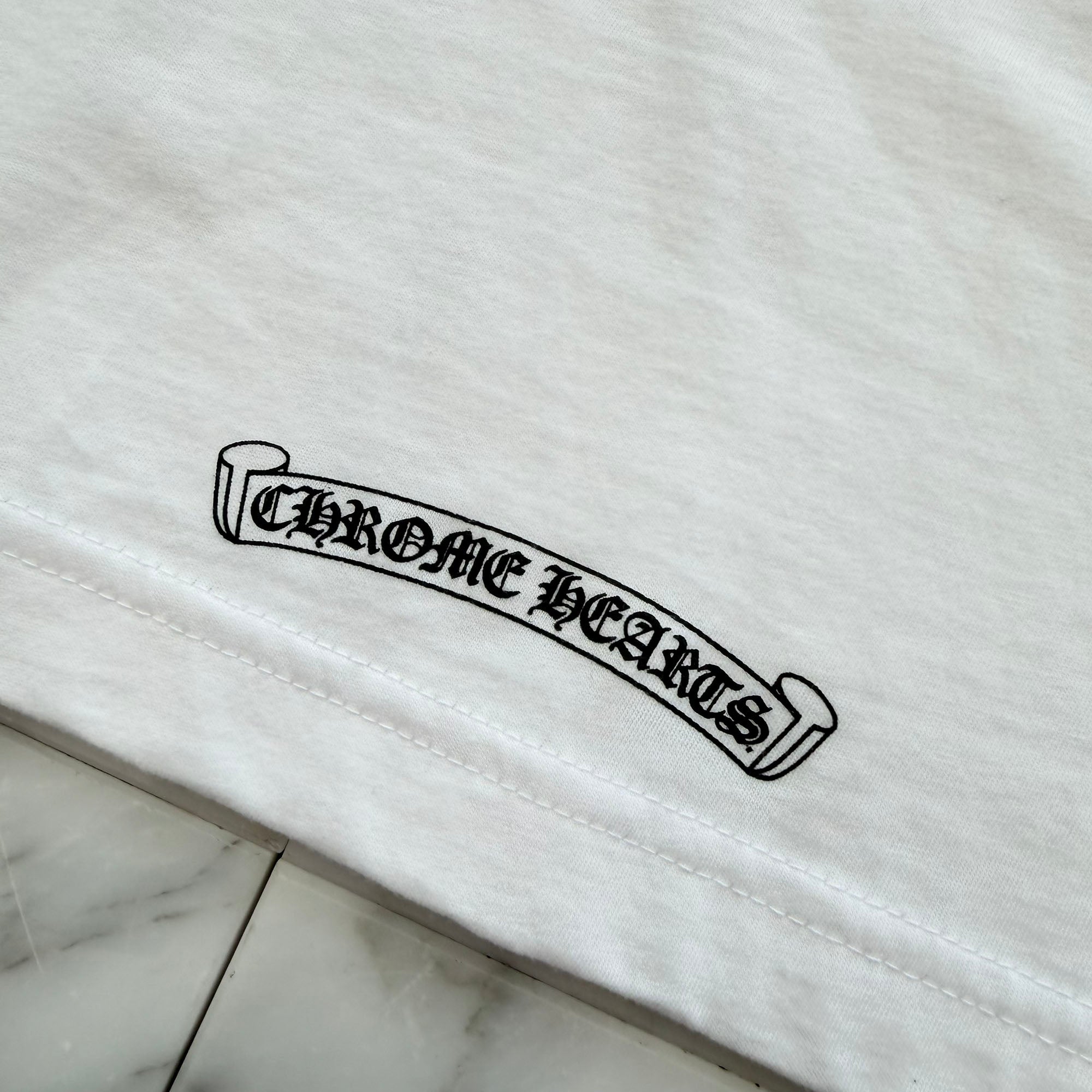 CHROME HEARTS Honolulu Limited Back Scroll Logo Long Sleeve Tee Size L クロムハーツ ホノルル限定 バックスクロールロゴ ロングスリーブTシャツ サイズL