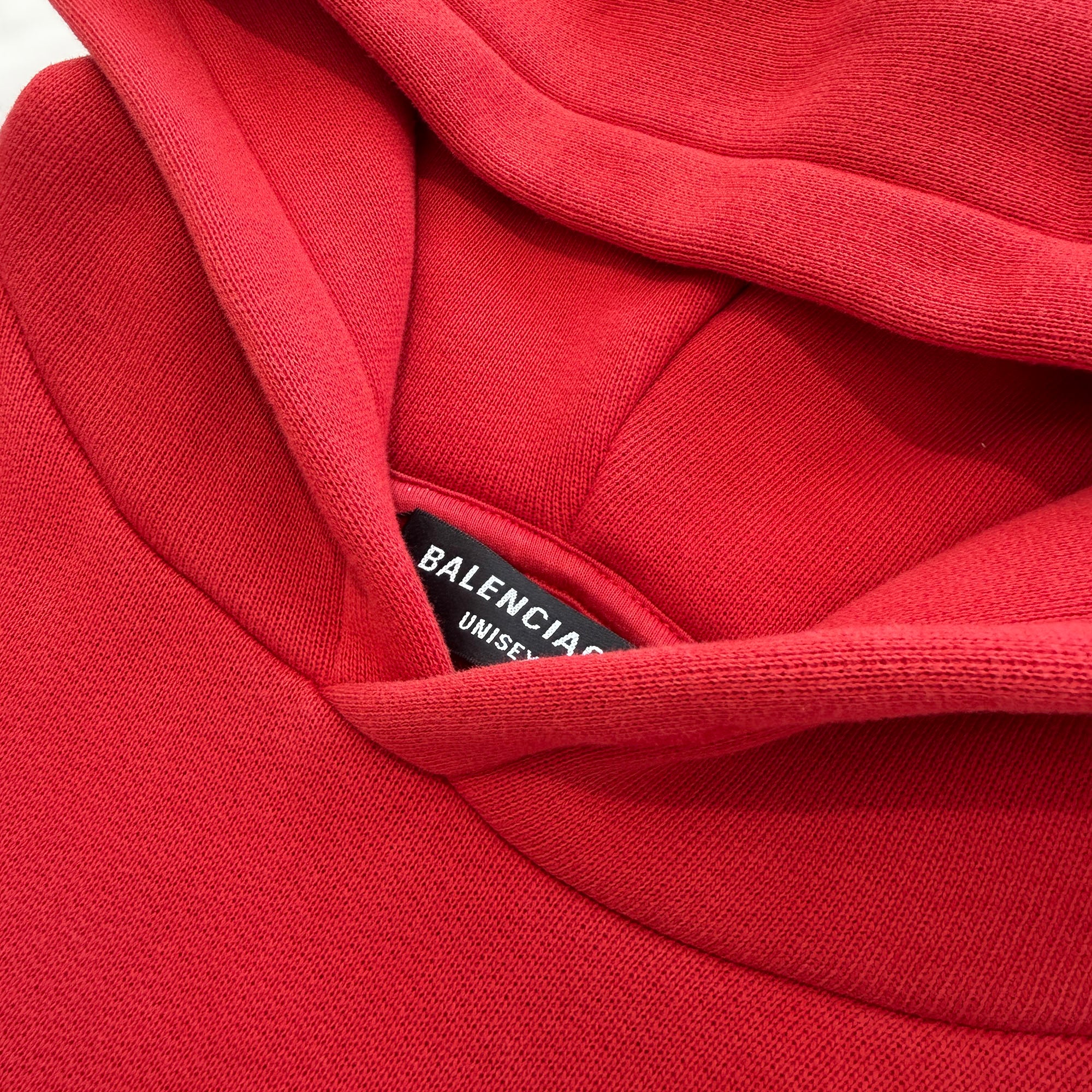BALENCIAGA 2022SS Crack Print Over Sized Pullover Hoodie 674986 TLVJ2 Size 2 バレンシアガ クラックプリントオーバーサイズ プルオーバーパーカー サイズ2