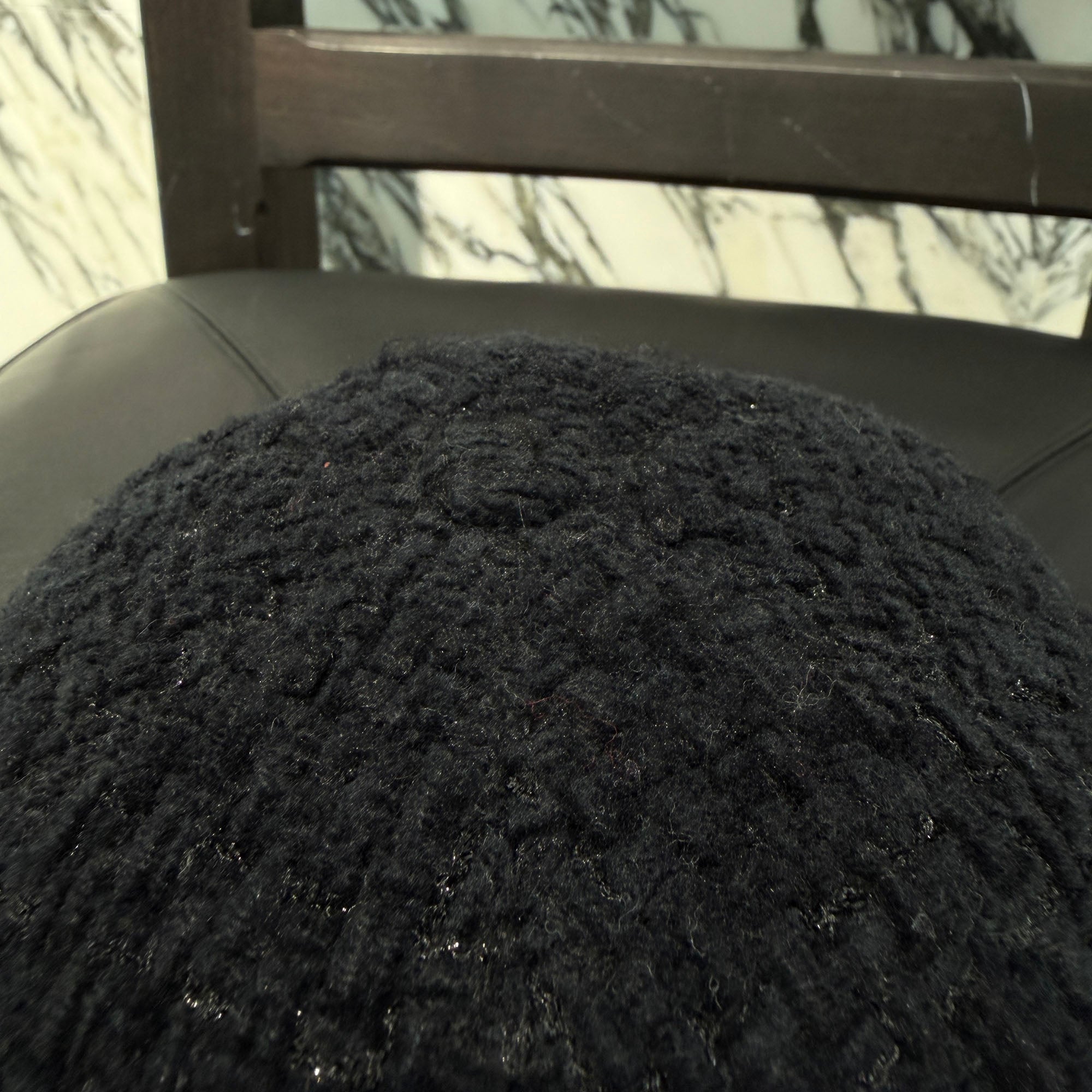 CHANEL 2023AW Tweed Cotton Cap AA8562 B09111 94305 Size L シャネル ツイードコットンキャップ サイズL