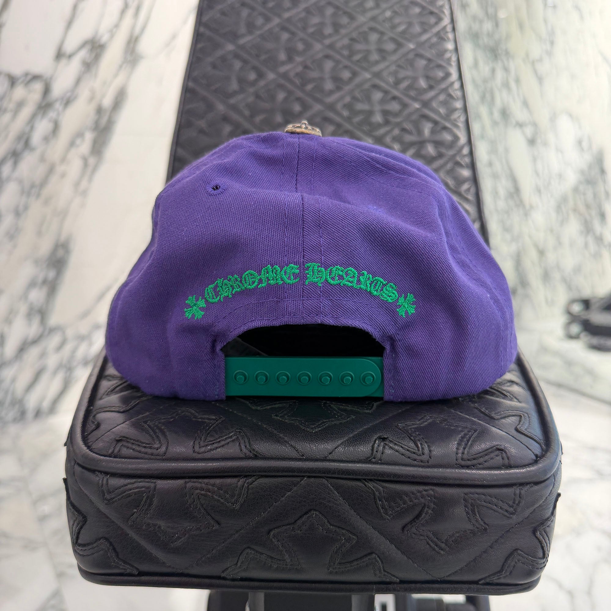 CHROME HEARTS CH Logo Embroidery Trucker Cap Size ONE SIZE (53-60
