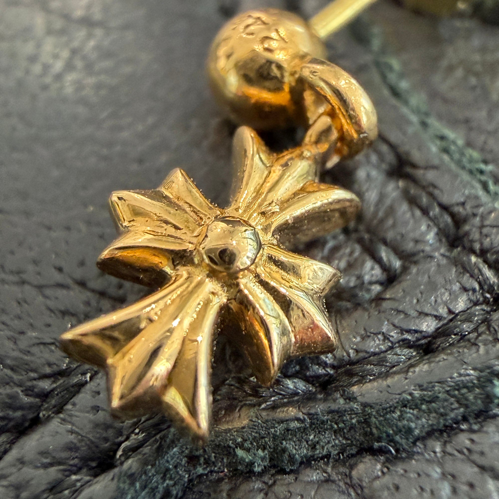 CHROME HEARTS 22K TINY E CH PLUS Earring クロムハーツ 22K タイニーE CHプラス イヤリング ピアス