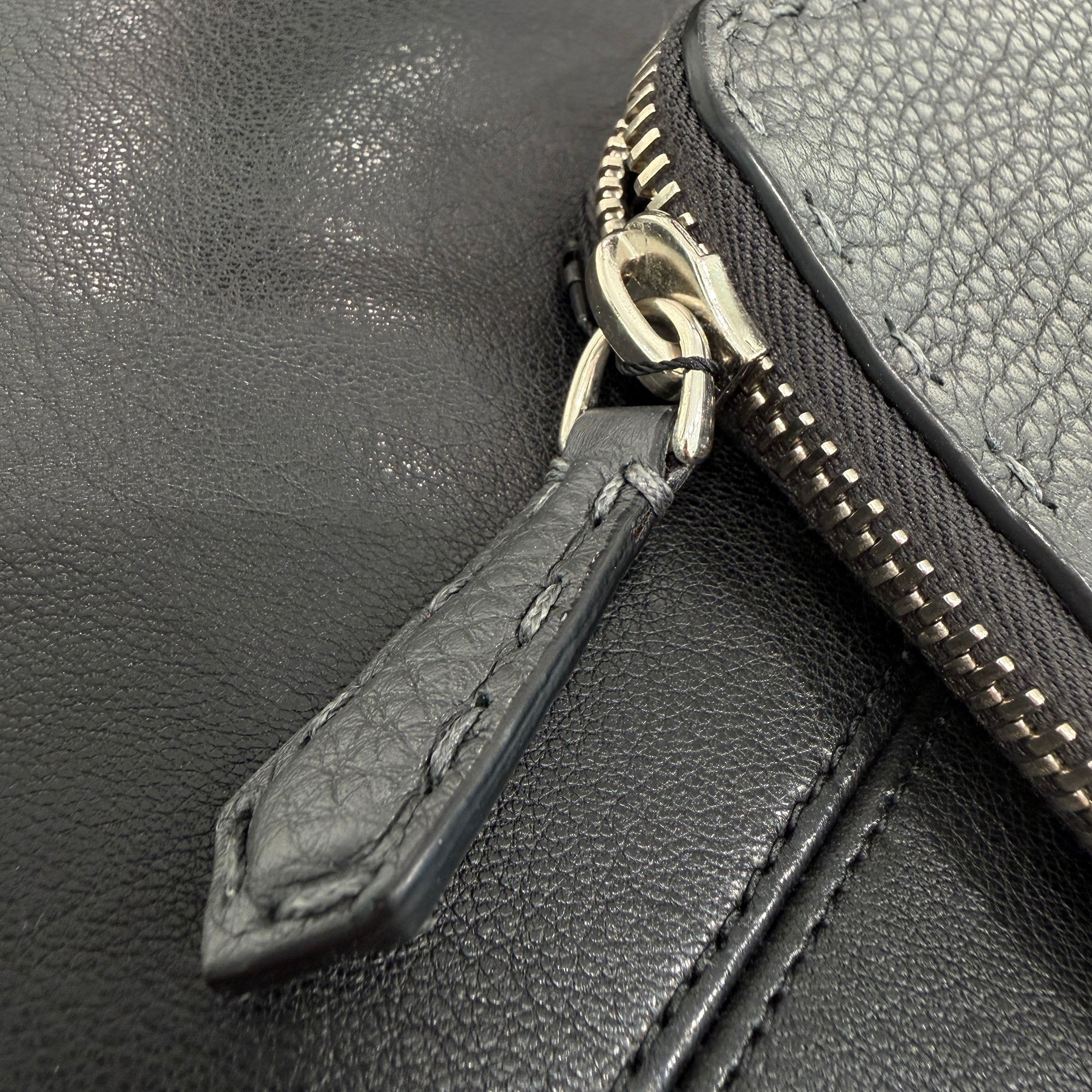 FENDI Selleria Clutch Leather Bag 7M0225 07N フェンディ セレリア クラッチ レザーバッグ